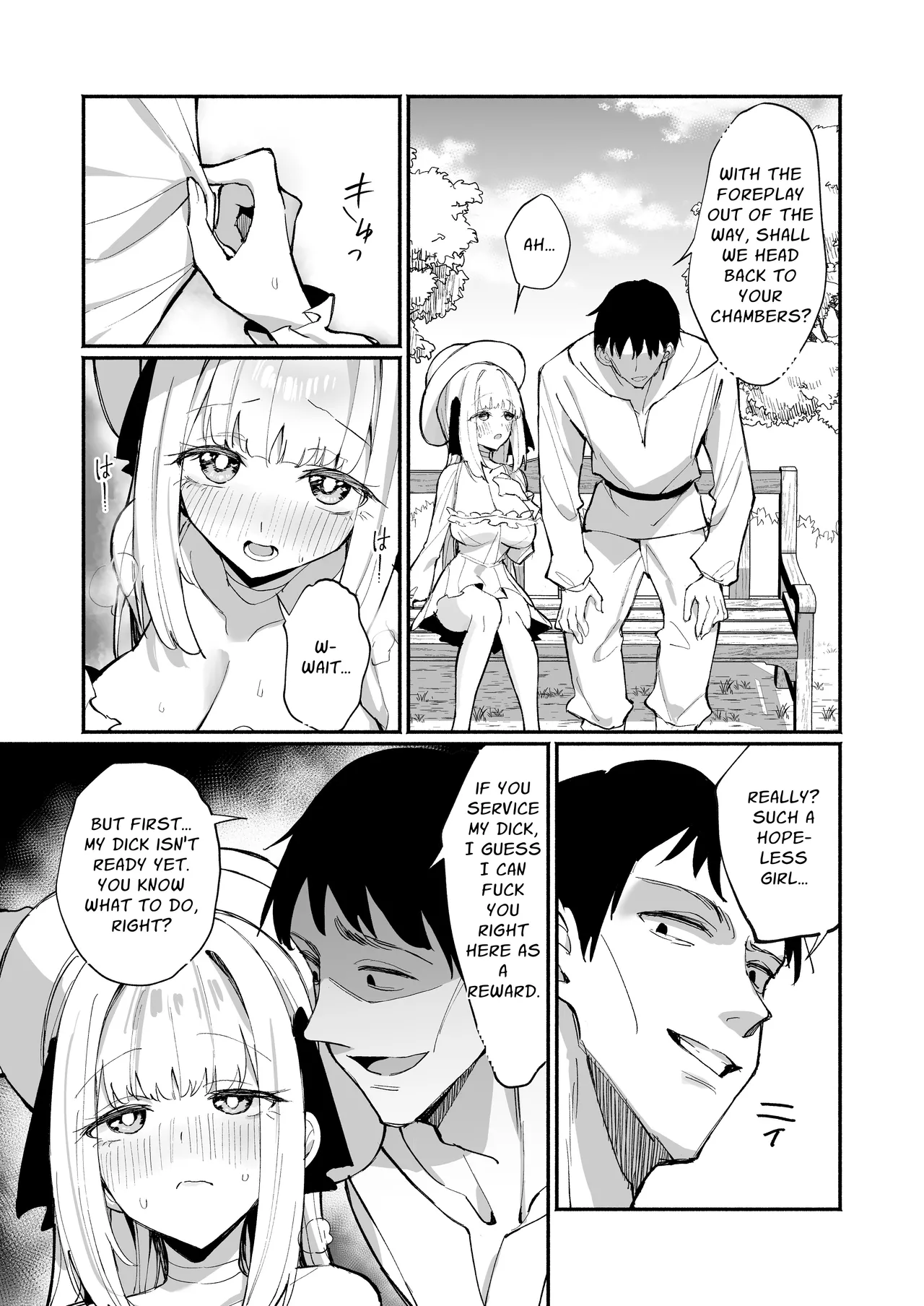 Ojou-sama Kanzen Haiboku. 2 ~Otoko-tachi no Akogareno Kizoku Musume ga, Itsu demo Kainushi Chinpo o Ukeireru You ni naru made~ | TOTAL DEFEAT 2 ~preciously raised noble family daughter begs for commoner dick~ - page 16