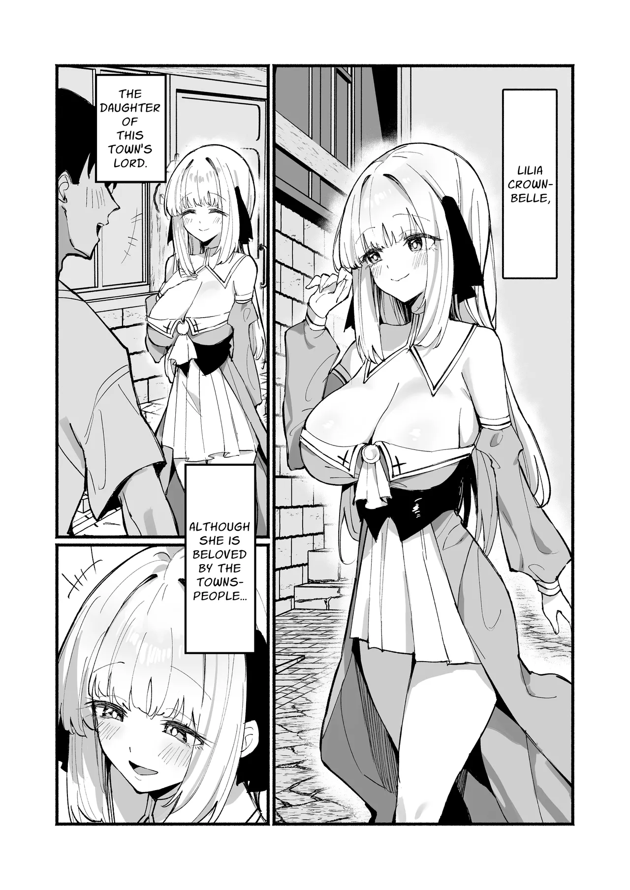 Ojou-sama Kanzen Haiboku. 2 ~Otoko-tachi no Akogareno Kizoku Musume ga, Itsu demo Kainushi Chinpo o Ukeireru You ni naru made~ | TOTAL DEFEAT 2 ~preciously raised noble family daughter begs for commoner dick~ - page 2