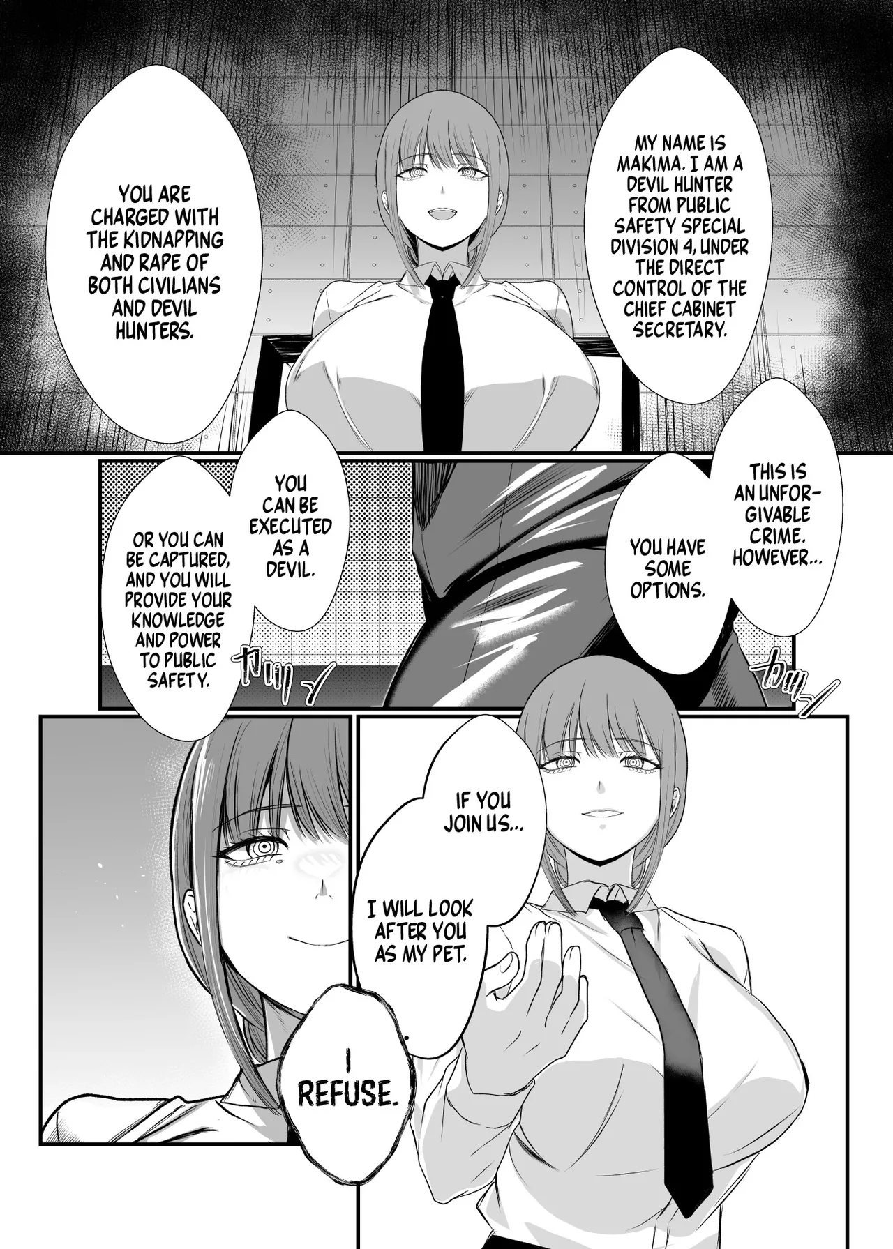 Makima Time Stop Defeat =TB= - page 13