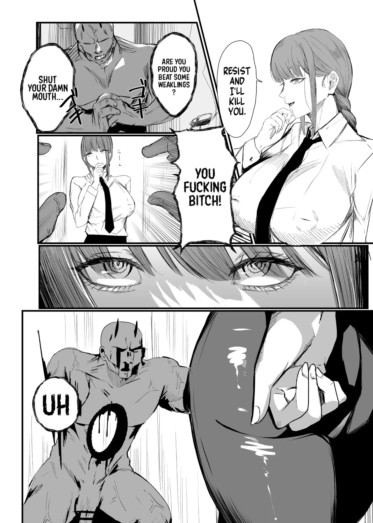 Makima Time Stop Defeat =TB= - page 4