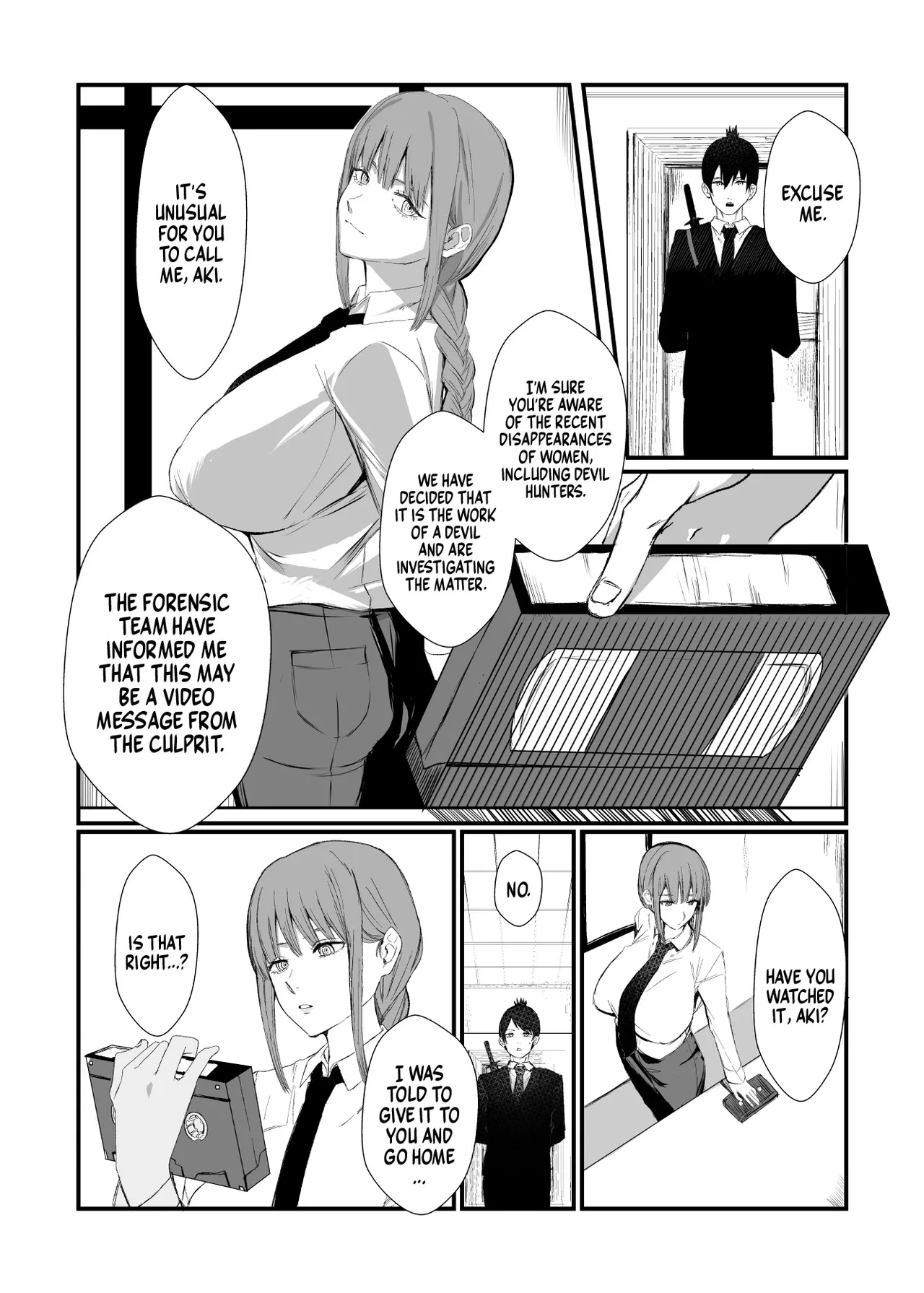 Makima Time Stop Defeat =TB= - page 6