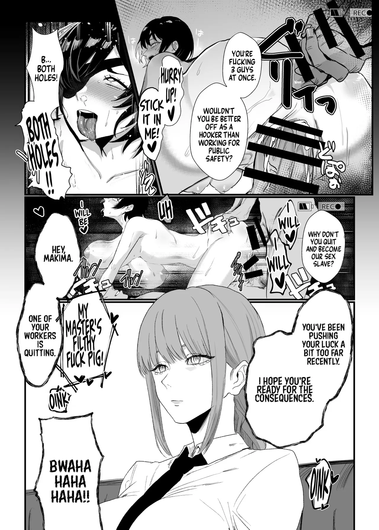Makima Time Stop Defeat =TB= - page 9