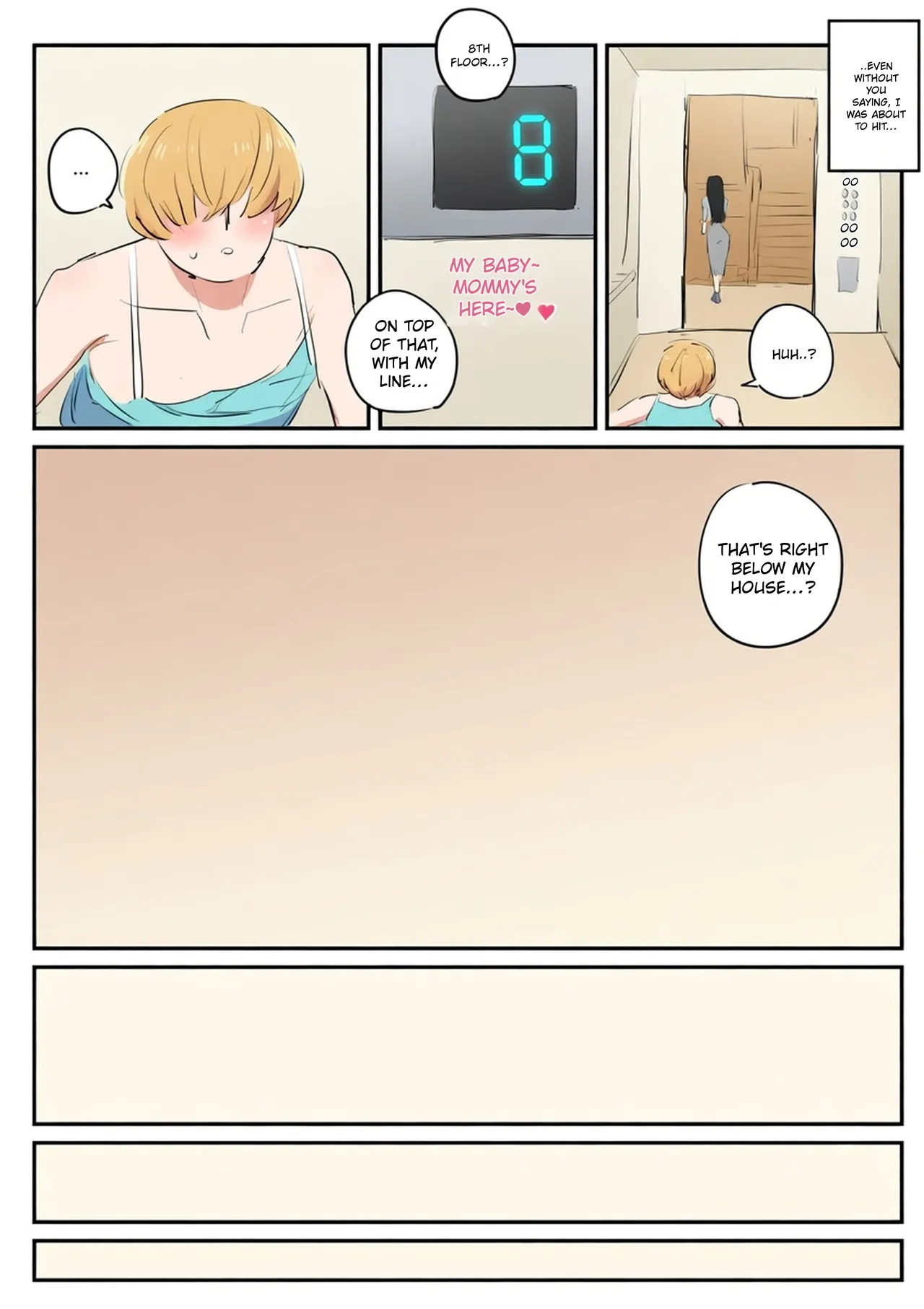 Comic about giving proper discipline to the downstairs neighbor lady... - page 13