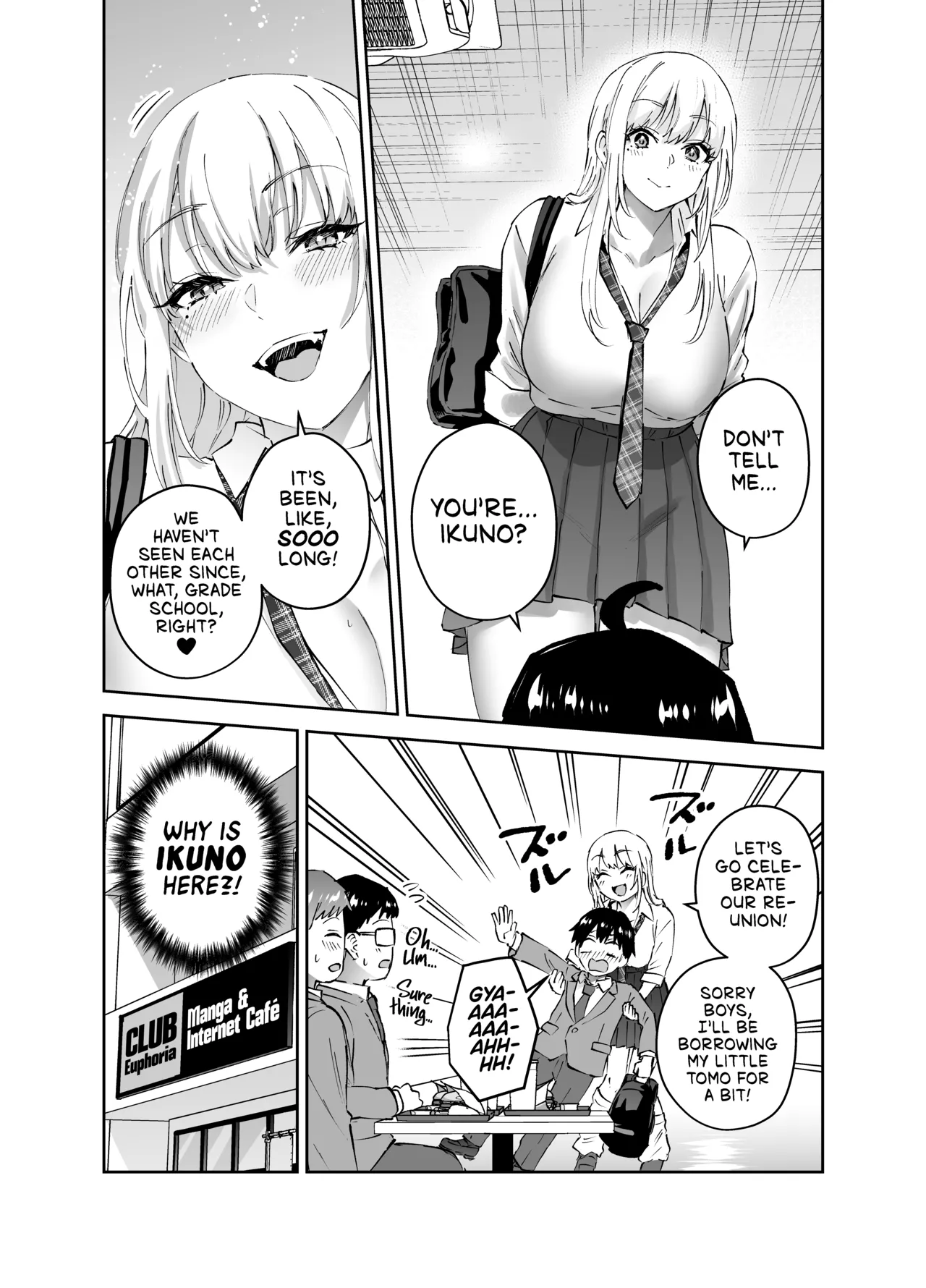 Jimoto no Dekai Gal | The Big Gyaru From My Hometown - page 10