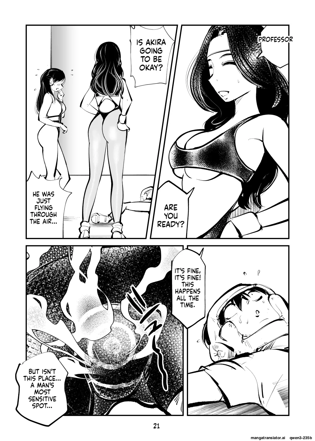 Electric Massage Siblings 7 Ball-Busting Female Teacher - page 22
