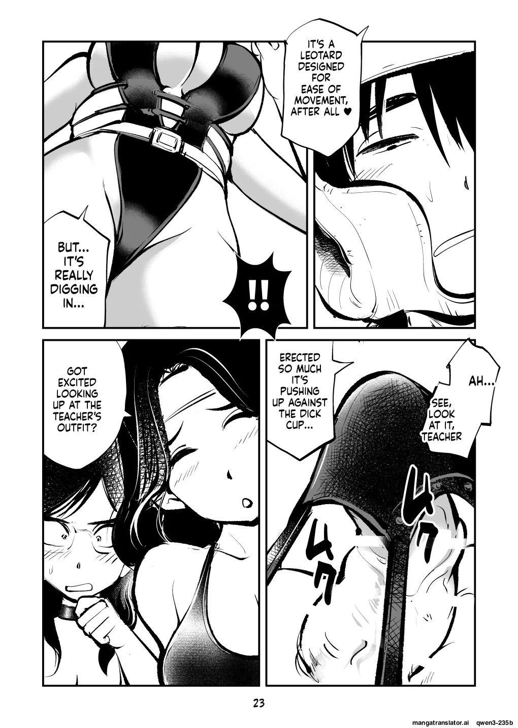 Electric Massage Siblings 7 Ball-Busting Female Teacher - page 24