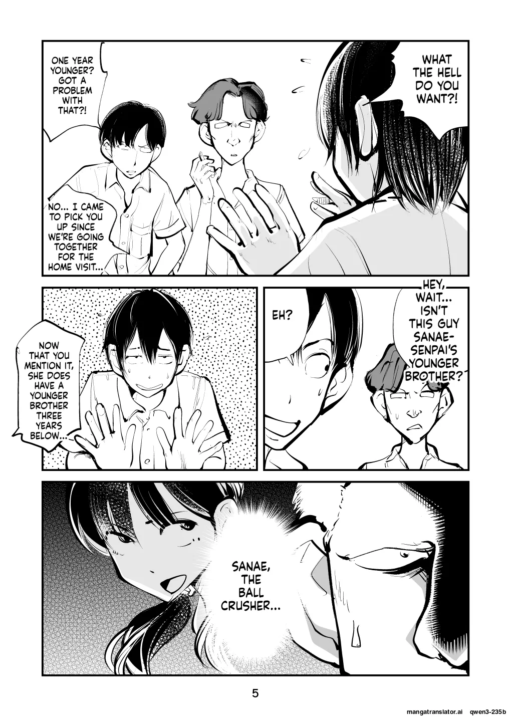 Electric Massage Siblings 7 Ball-Busting Female Teacher - page 6