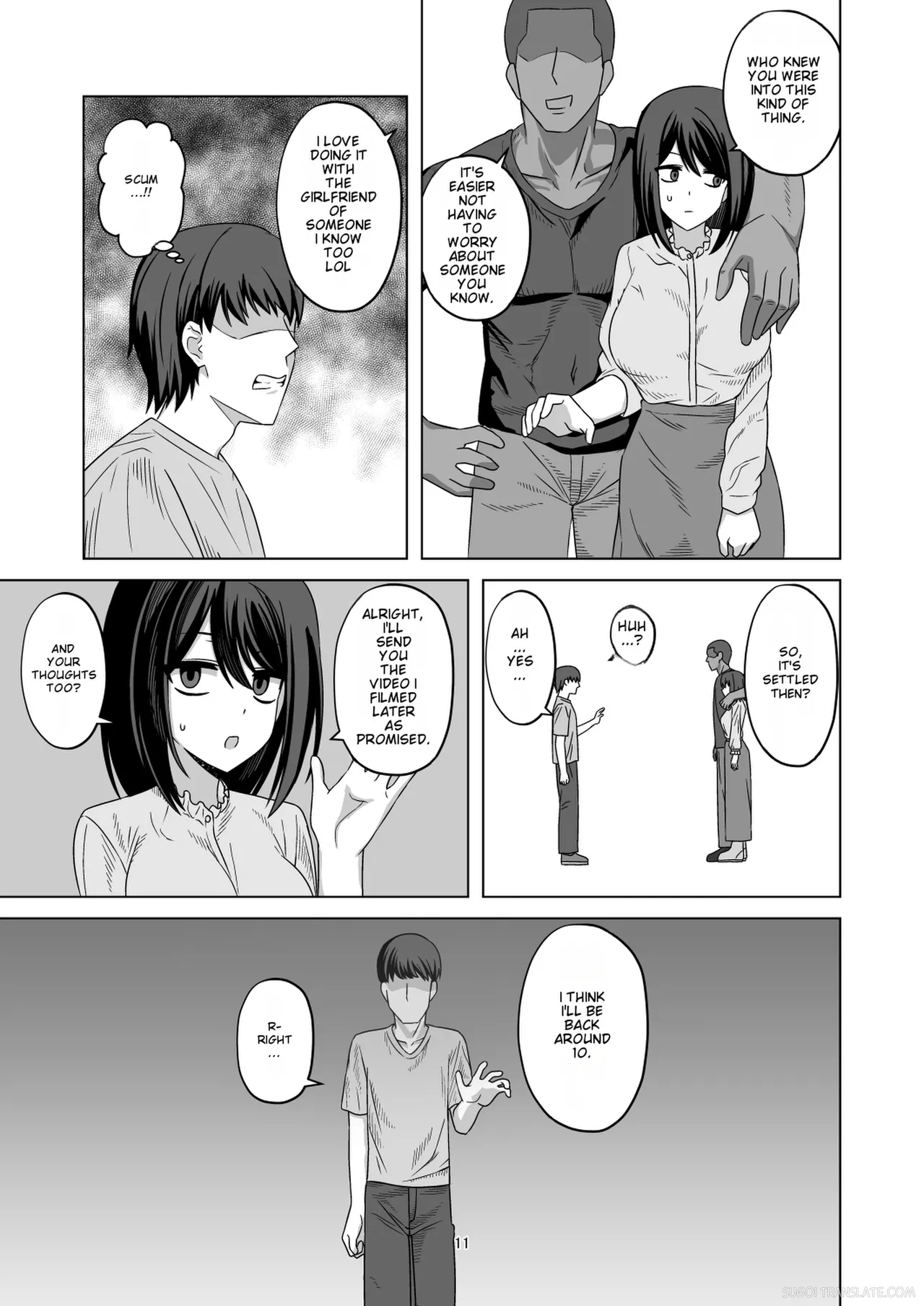 Release: "Cuckolding and Brood Parasitism of an Emotionless Girl" - page 10