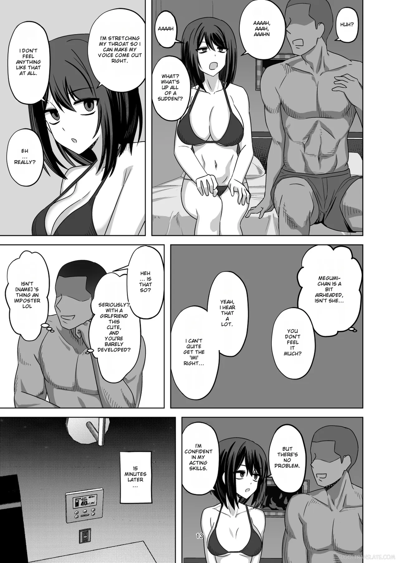 Release: "Cuckolding and Brood Parasitism of an Emotionless Girl" - page 12