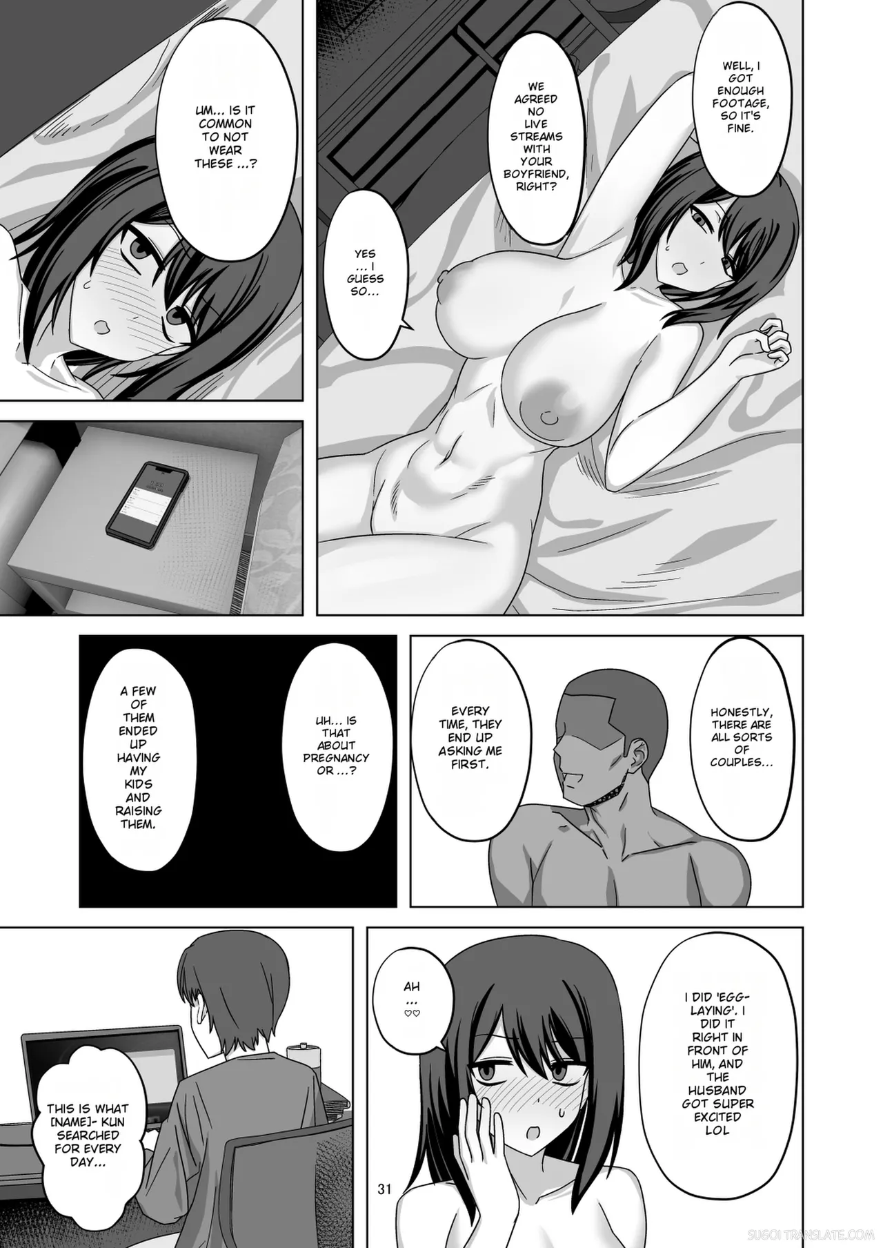 Release: "Cuckolding and Brood Parasitism of an Emotionless Girl" - page 30