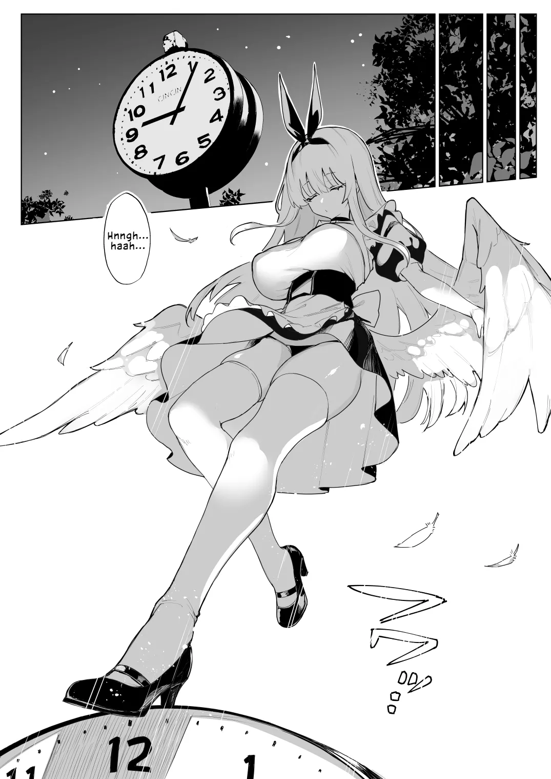 Tenshi Hirotta kara Haramaseru ~Ojii-san Senyou Botebara Onaho ni Naru made no Kiroku~ | I Picked Up an Angel, So I'll Impregnate Her: A Record of Her Becoming a Pregnant-Belly Onahole Exclusively for an Old Man - page 5