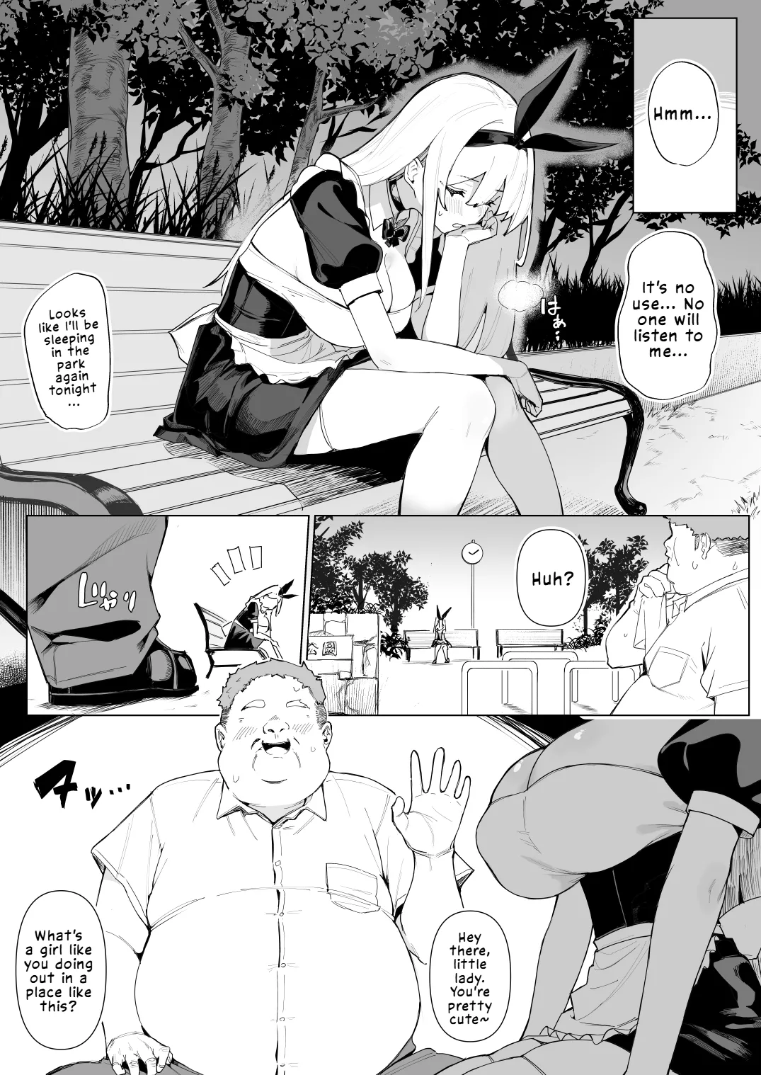 Tenshi Hirotta kara Haramaseru ~Ojii-san Senyou Botebara Onaho ni Naru made no Kiroku~ | I Picked Up an Angel, So I'll Impregnate Her: A Record of Her Becoming a Pregnant-Belly Onahole Exclusively for an Old Man - page 6