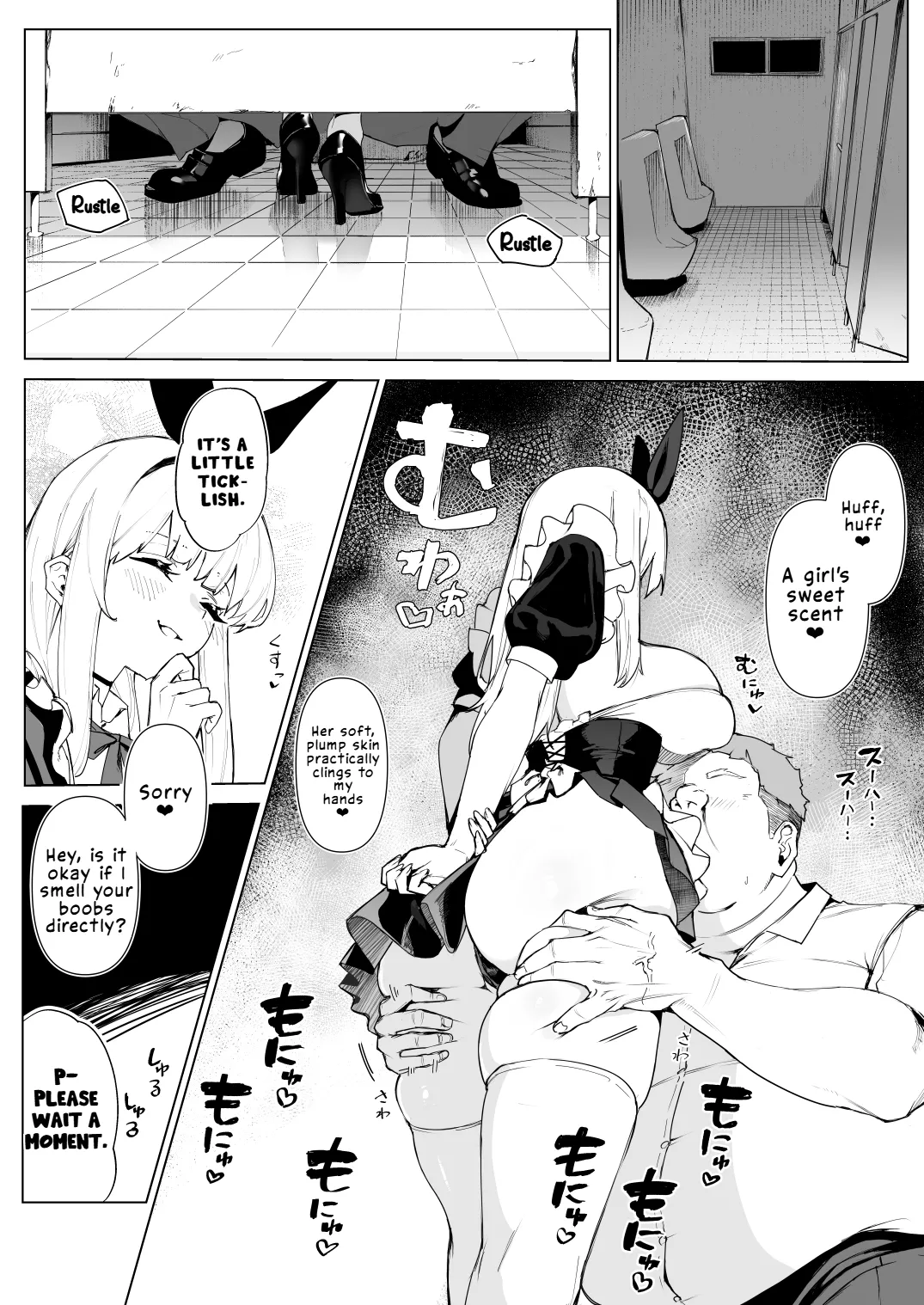 Tenshi Hirotta kara Haramaseru ~Ojii-san Senyou Botebara Onaho ni Naru made no Kiroku~ | I Picked Up an Angel, So I'll Impregnate Her: A Record of Her Becoming a Pregnant-Belly Onahole Exclusively for an Old Man - page 9