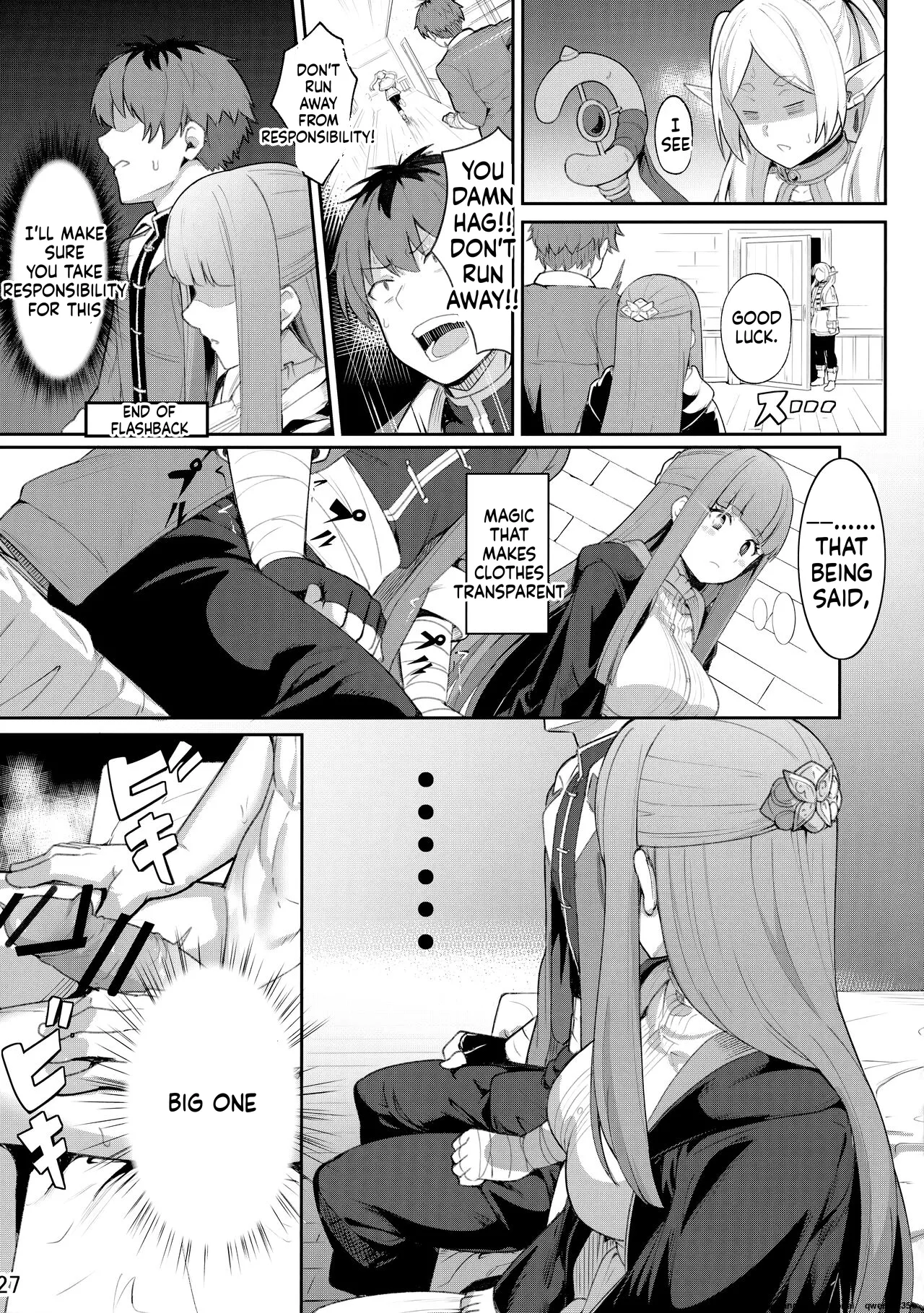 Frieren's Chotto H na Hon - page 28