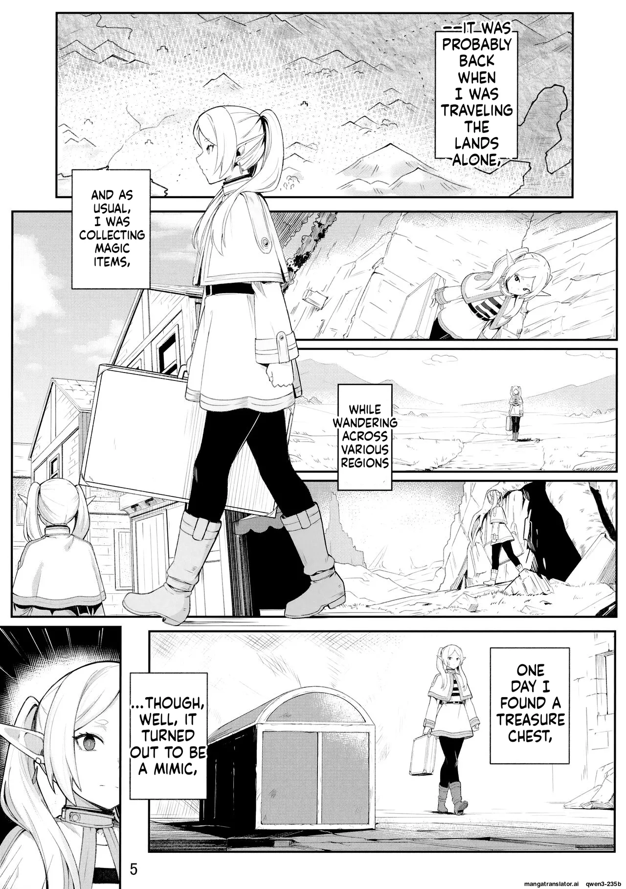 Frieren's Chotto H na Hon - page 6