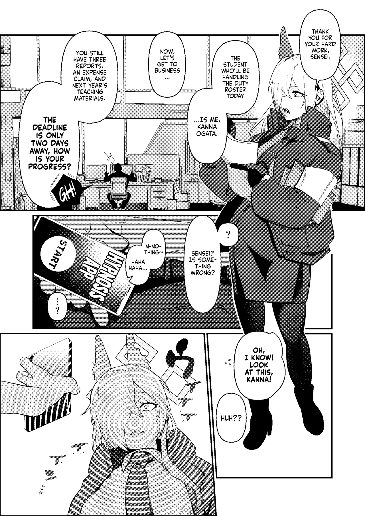 Sensei, Saimin ga Kiitemasen!! | Sensei, The Hypnosis Isn't Working!! - page 2