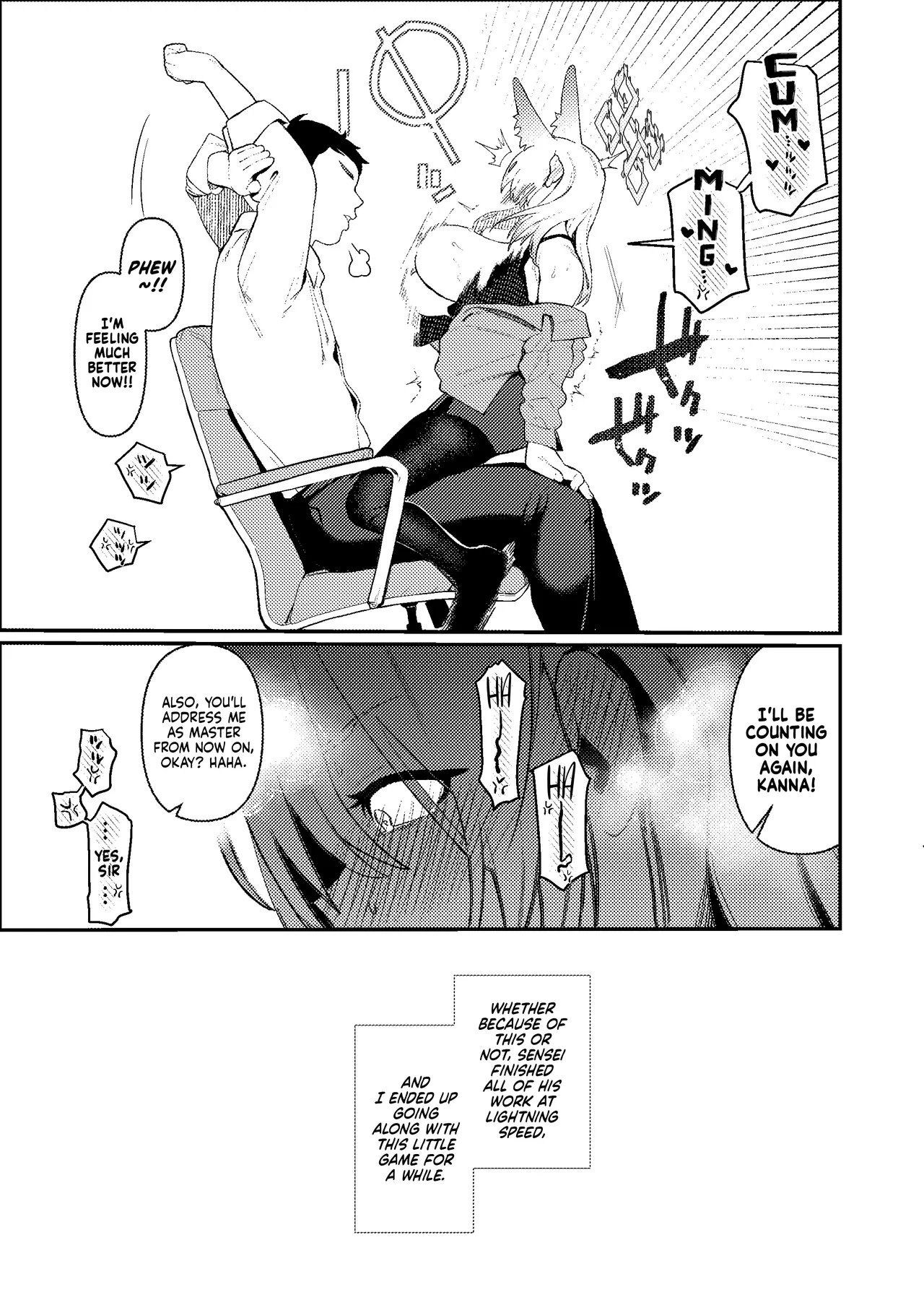Sensei, Saimin ga Kiitemasen!! | Sensei, The Hypnosis Isn't Working!! - page 8