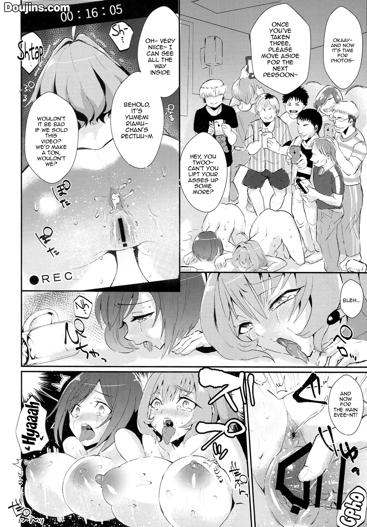 Miku to Riamu no Super Hamehame Shinkan Compa / Miku and Riamu's Super Fucky-Fuck Newcomer Welcome Party! - page 17