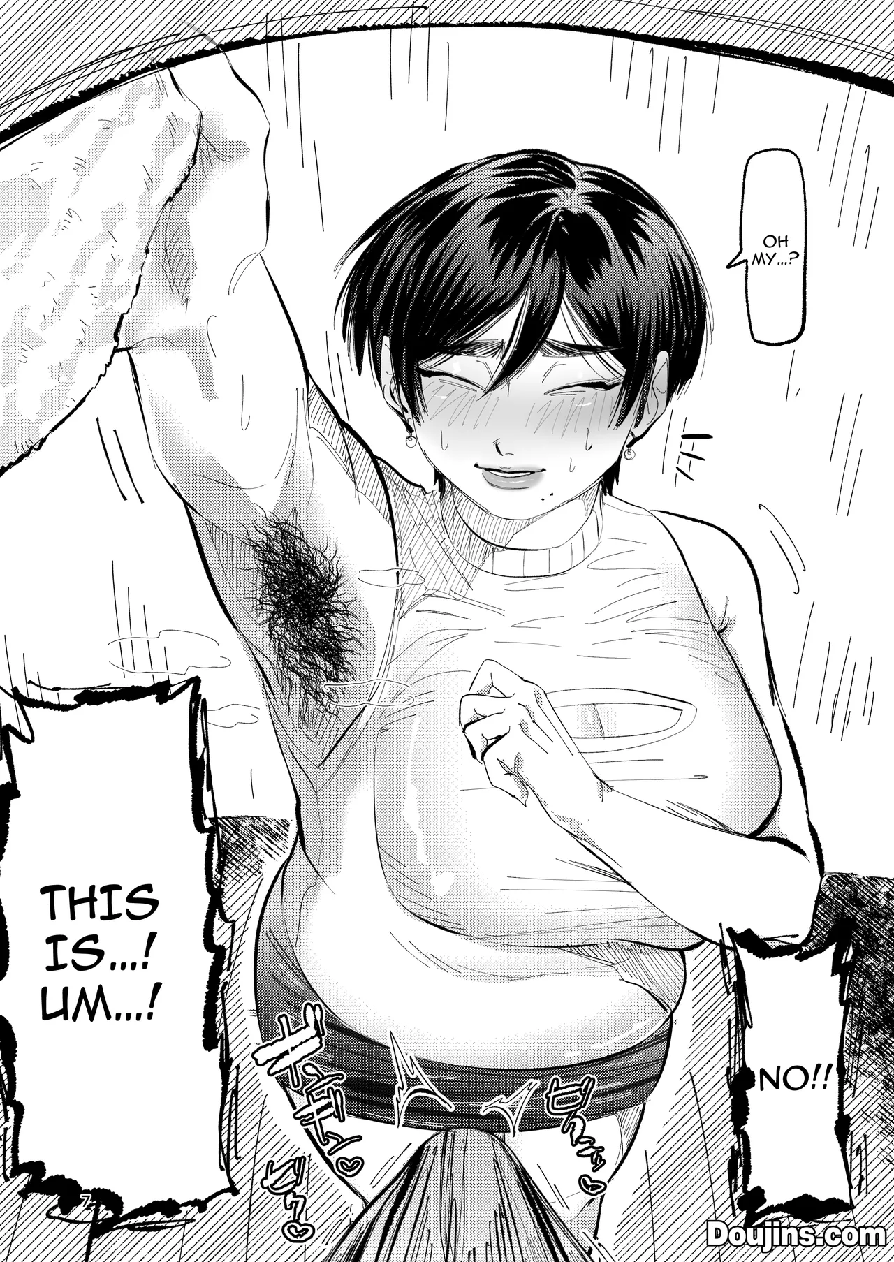 Tenkensaki wa Karada Muchimuchi Mudage Boo Boo / The Home I Was Called To For An Inspection Had A Whole Family Of Plump, Hairy, Pussy-Stinking, Huge-Boobed Women - page 9