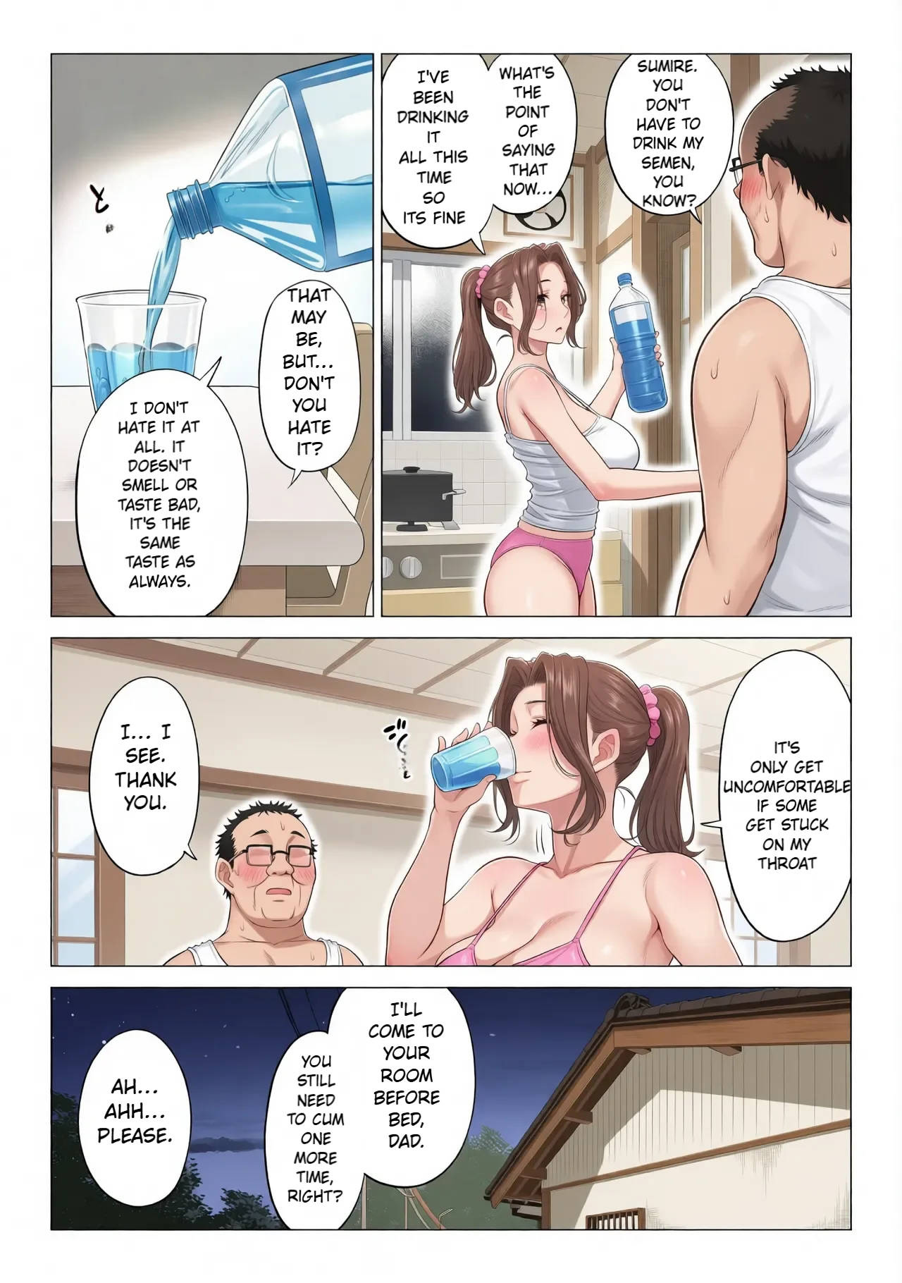 Ogifu-san no Seiyoku Shori wa Watashi tachi Sanshimai no Mochi mawari | Taking the turn - The story of how us three sister took care of our step-father needs - page 32