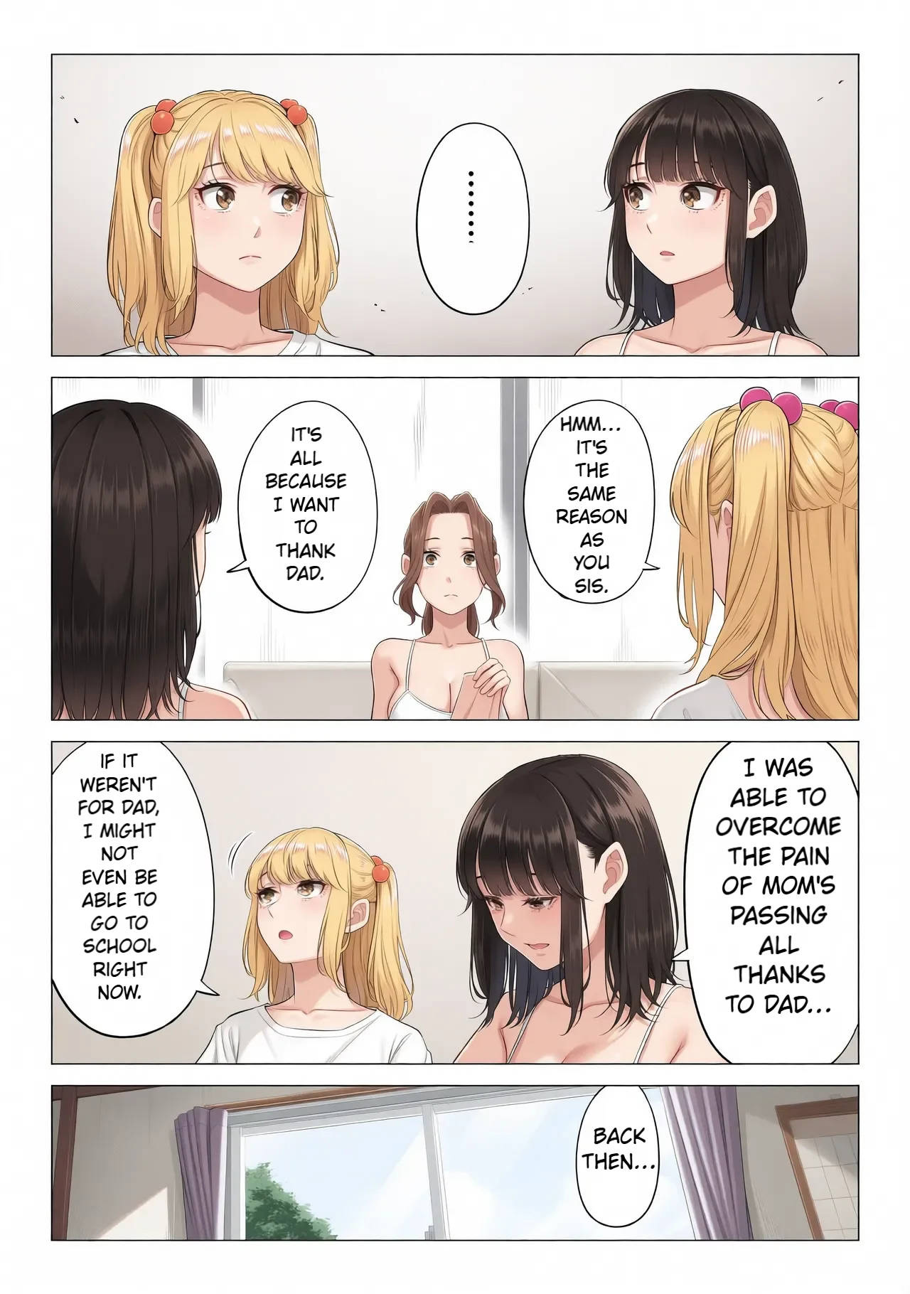 Ogifu-san no Seiyoku Shori wa Watashi tachi Sanshimai no Mochi mawari | Taking the turn - The story of how us three sister took care of our step-father needs - page 92
