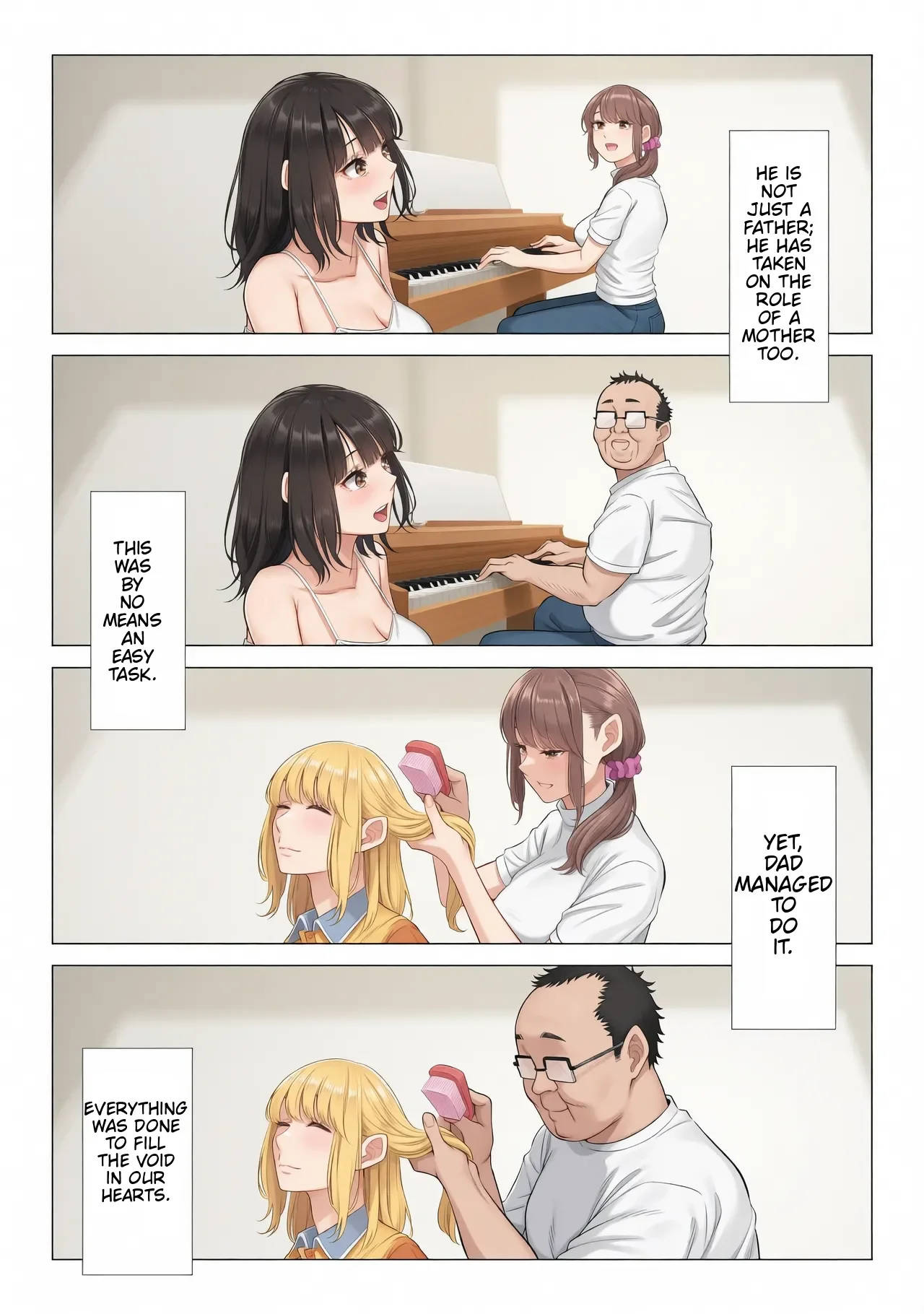 Ogifu-san no Seiyoku Shori wa Watashi tachi Sanshimai no Mochi mawari | Taking the turn - The story of how us three sister took care of our step-father needs - page 96