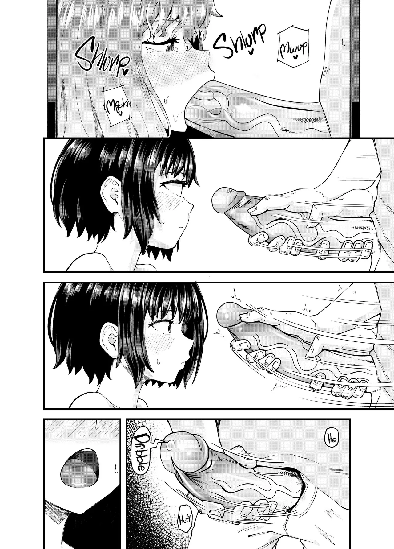 Soen ni Natteta Osananajimi ga Okuchi Onaho Gayoi Shite Kuru Mikkakan | Three Days Treating My Estranged Friend As An Oral Fuckhole - page 12