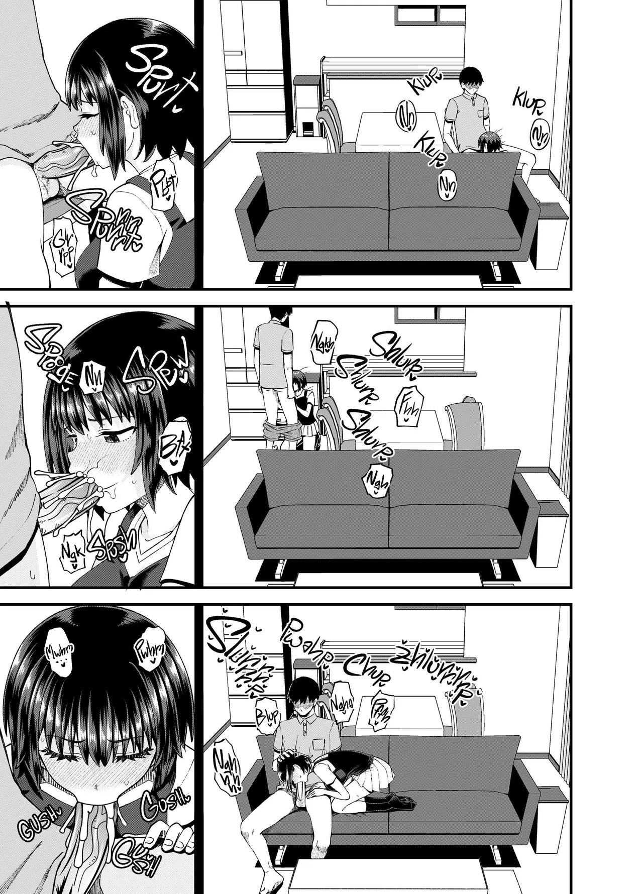 Soen ni Natteta Osananajimi ga Okuchi Onaho Gayoi Shite Kuru Mikkakan | Three Days Treating My Estranged Friend As An Oral Fuckhole - page 25