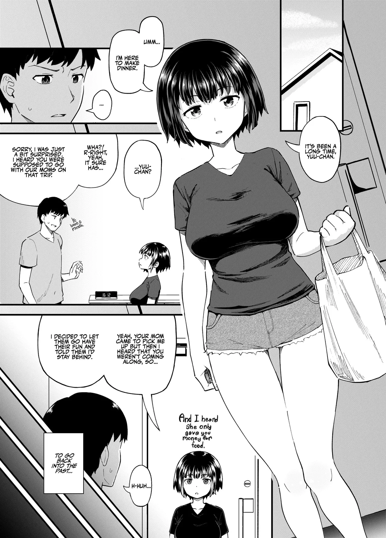 Soen ni Natteta Osananajimi ga Okuchi Onaho Gayoi Shite Kuru Mikkakan | Three Days Treating My Estranged Friend As An Oral Fuckhole - page 3