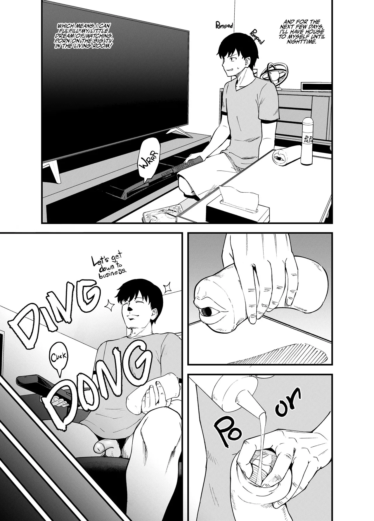 Soen ni Natteta Osananajimi ga Okuchi Onaho Gayoi Shite Kuru Mikkakan | Three Days Treating My Estranged Friend As An Oral Fuckhole - page 5