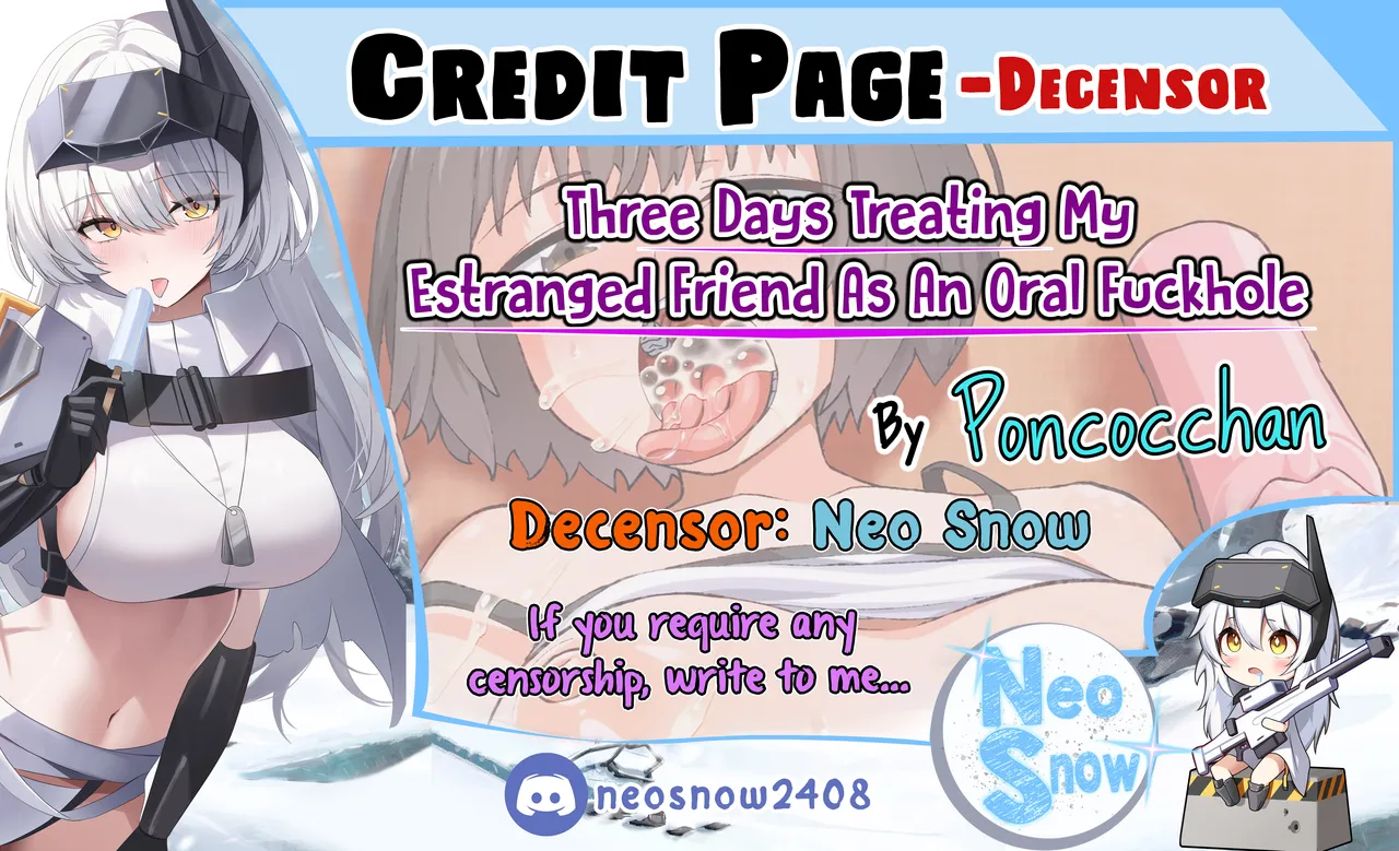 Soen ni Natteta Osananajimi ga Okuchi Onaho Gayoi Shite Kuru Mikkakan | Three Days Treating My Estranged Friend As An Oral Fuckhole - page 51