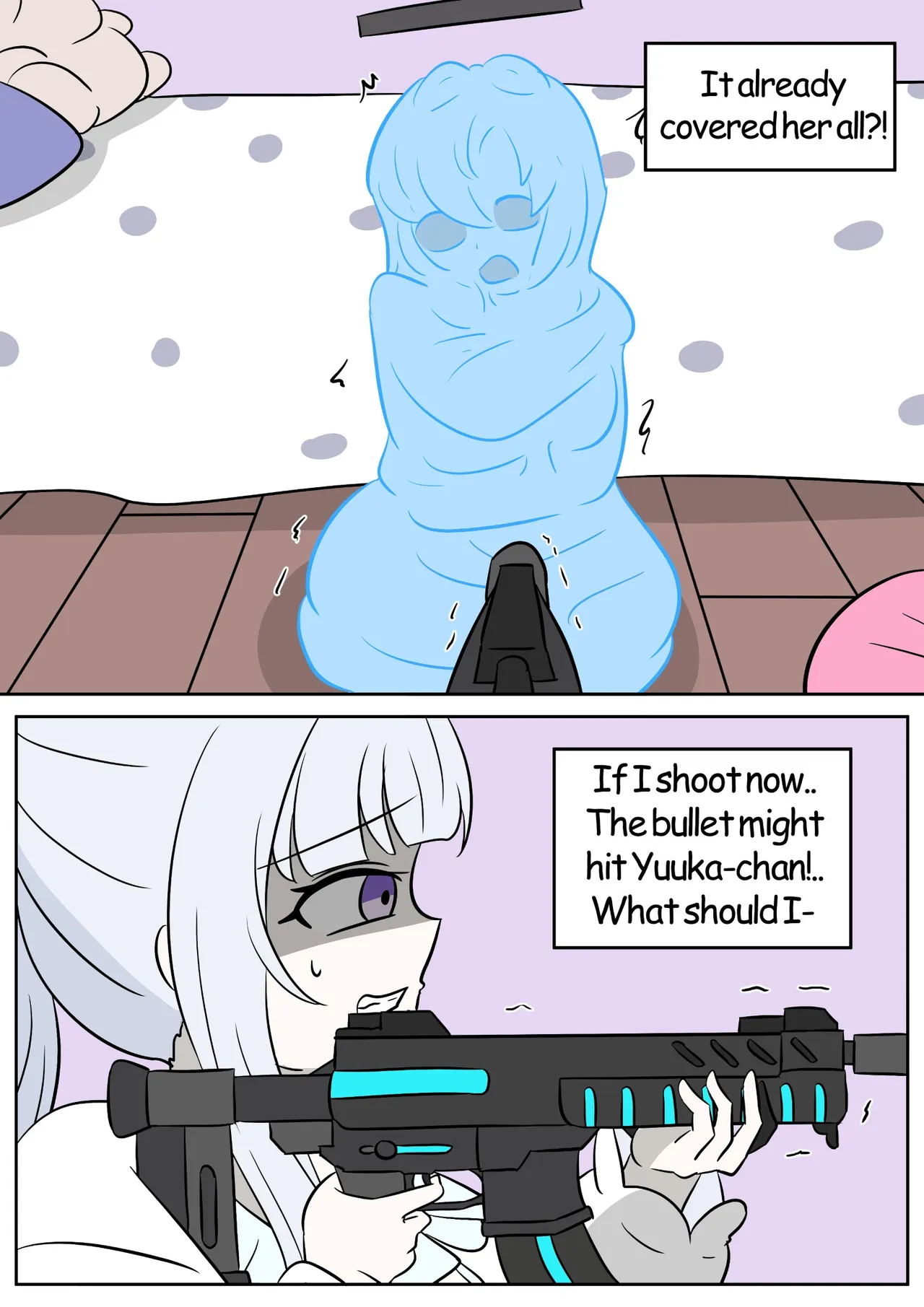 Blue Archive Slime Fusion Takeover - Yuuka & Noah Arc - page 36