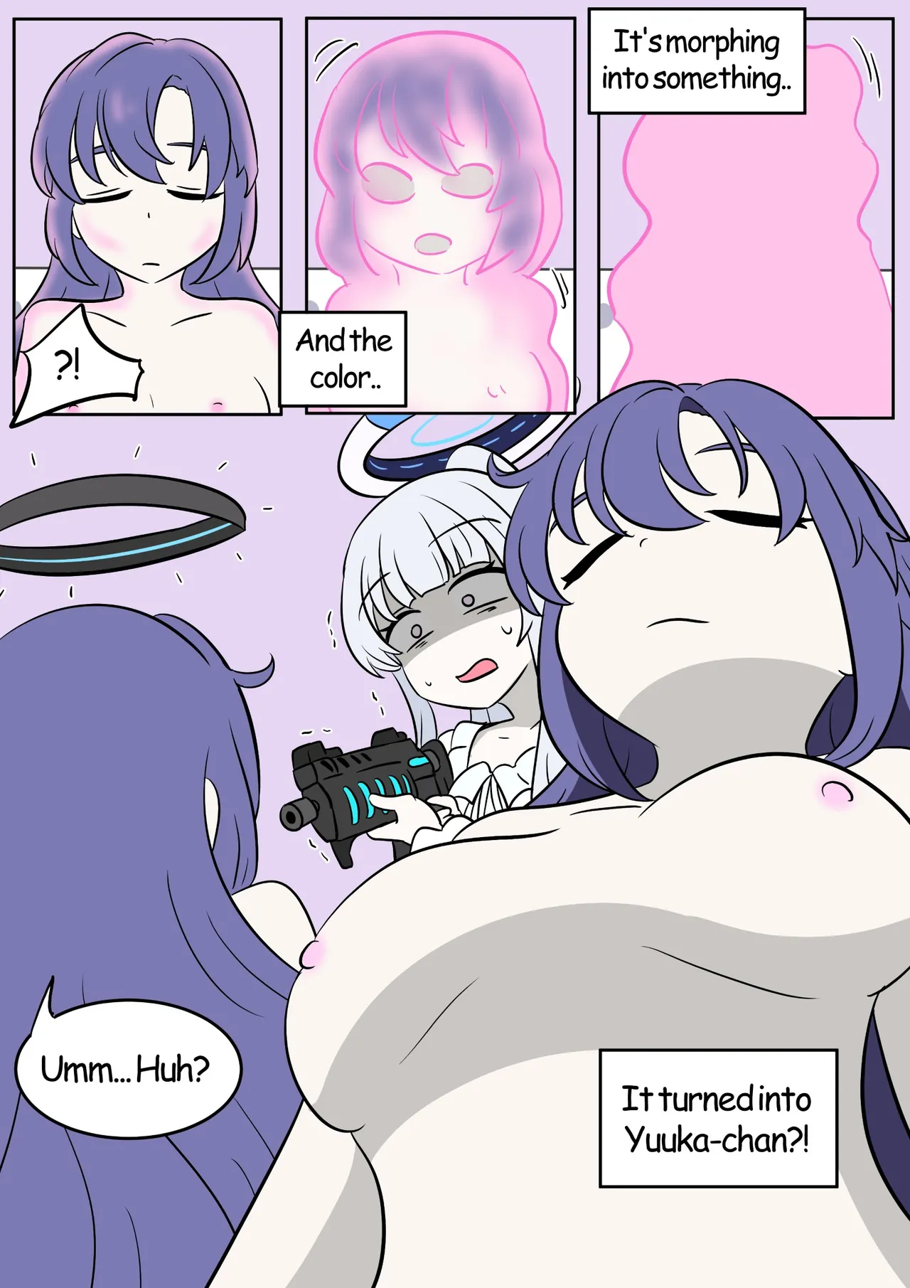 Blue Archive Slime Fusion Takeover - Yuuka & Noah Arc - page 38