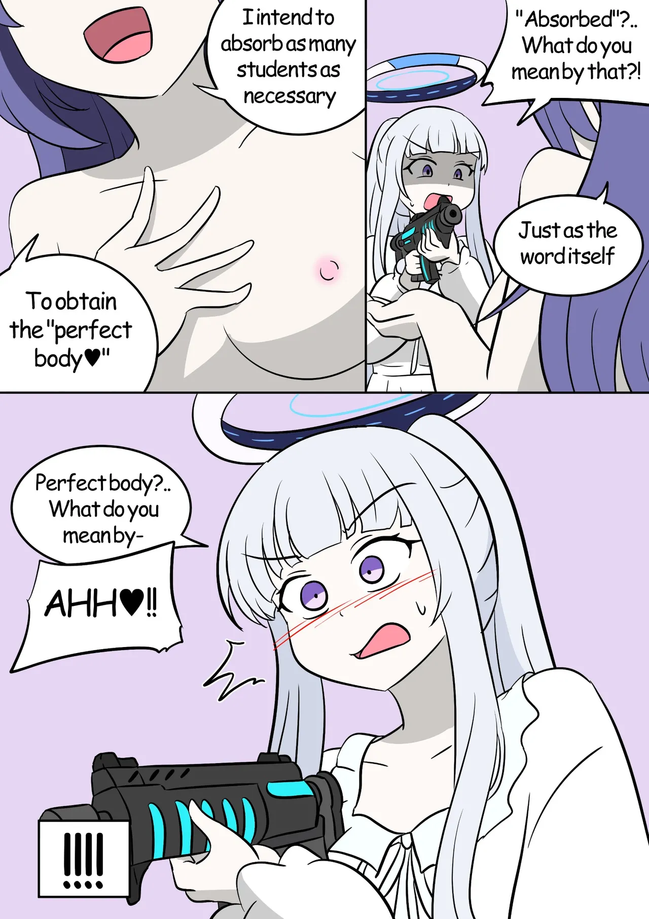 Blue Archive Slime Fusion Takeover - Yuuka & Noah Arc - page 41