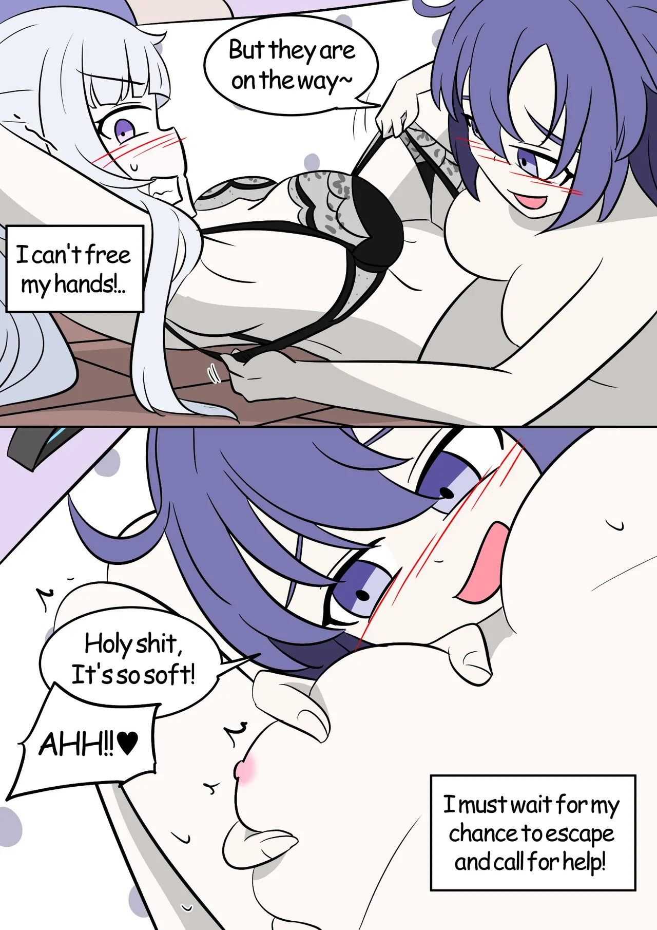 Blue Archive Slime Fusion Takeover - Yuuka & Noah Arc - page 47