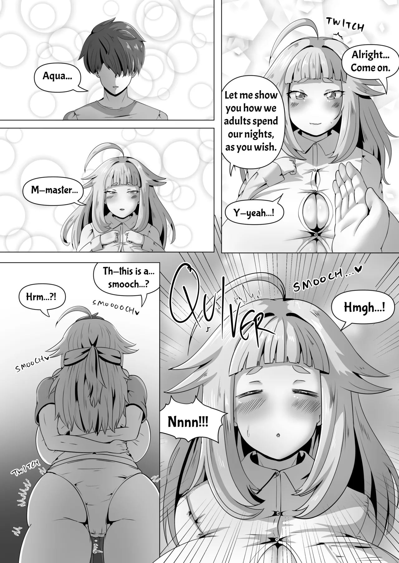 Otona no Aqua to Seichou Ecchi - page 10