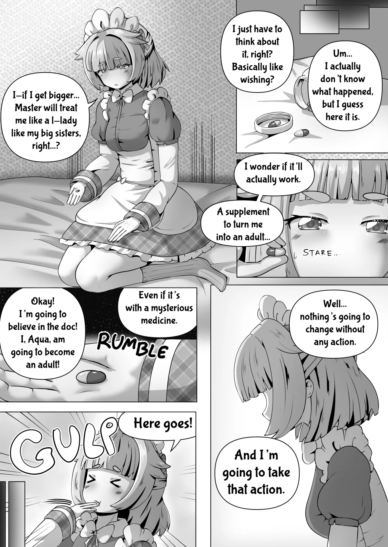 Otona no Aqua to Seichou Ecchi - page 5