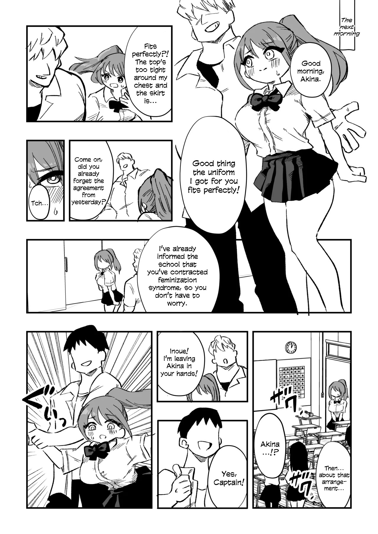 Tachibana Akina Nyotaika Zatsuyou Jigoku - page 10