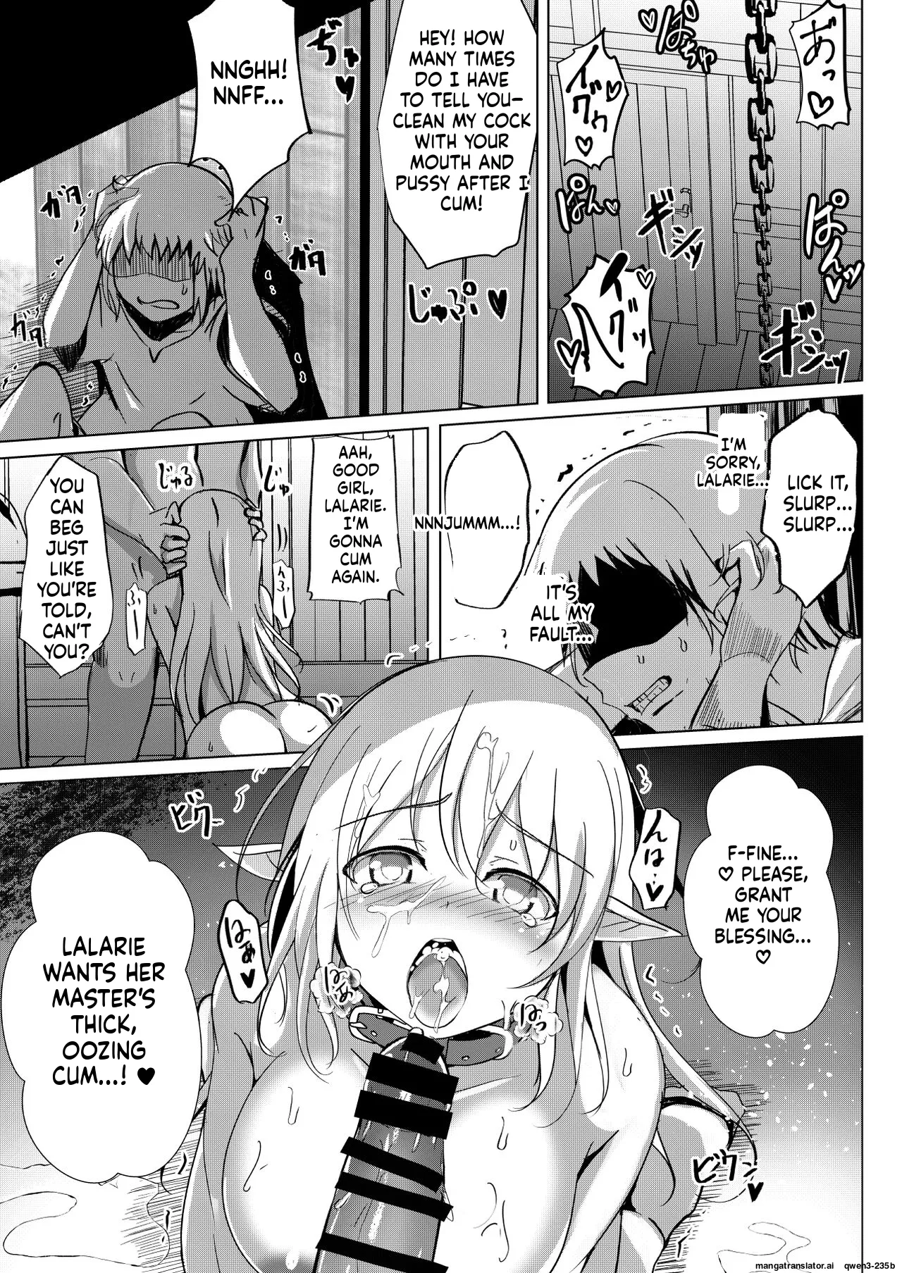 Elf Kishi Ryoujoku Boku ga Hitojichi Kanojo ga Dorei - page 26