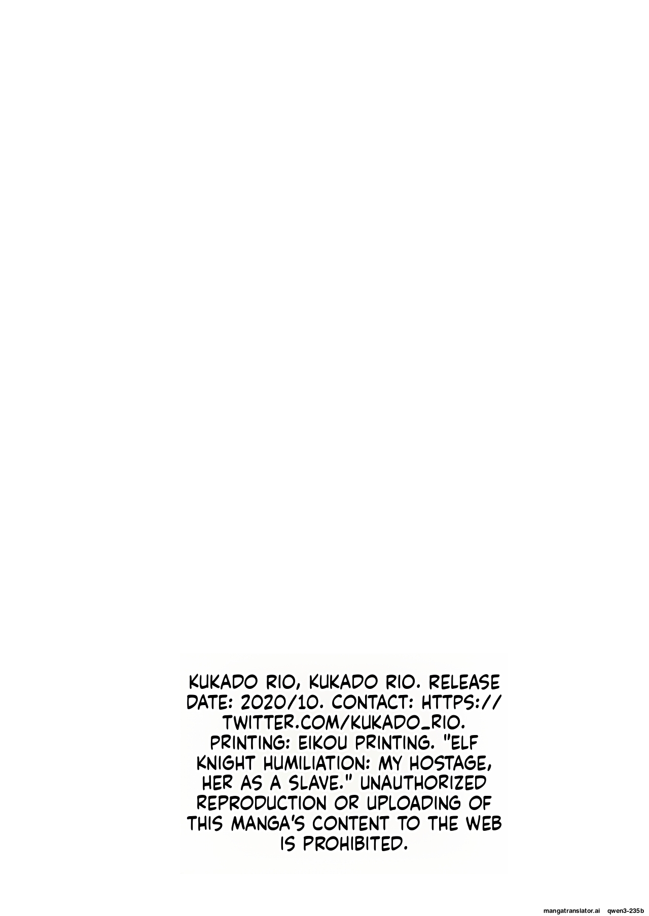 Elf Kishi Ryoujoku Boku ga Hitojichi Kanojo ga Dorei - page 29
