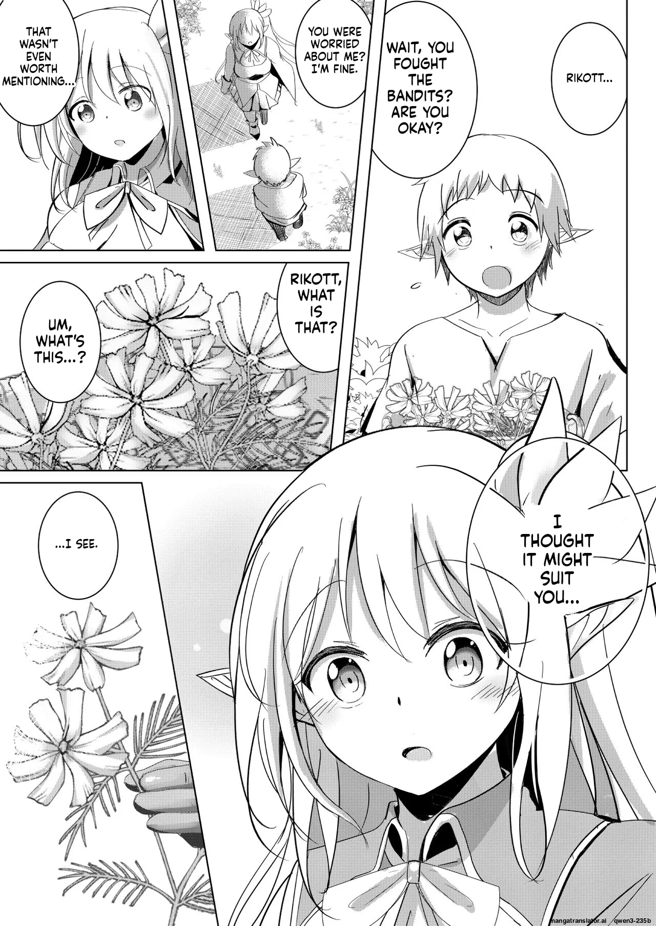 Elf Kishi Ryoujoku Boku ga Hitojichi Kanojo ga Dorei - page 5