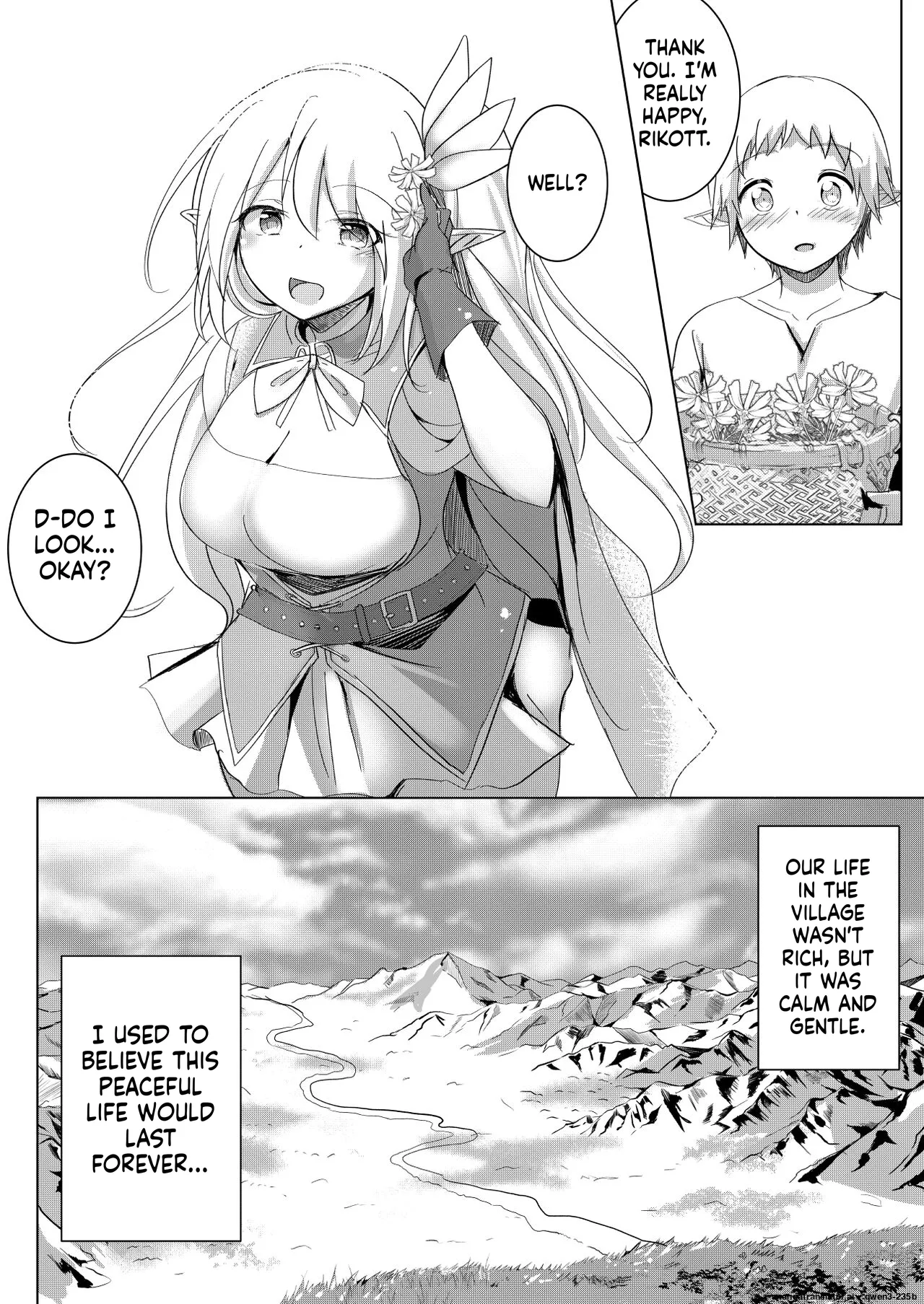 Elf Kishi Ryoujoku Boku ga Hitojichi Kanojo ga Dorei - page 6