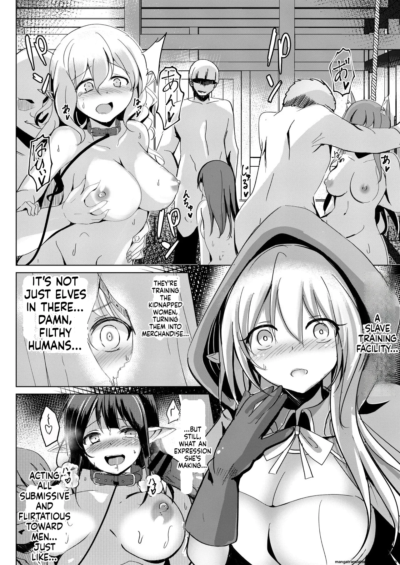 Elf Kishi Ryoujoku Boku ga Hitojichi Kanojo ga Dorei - page 8