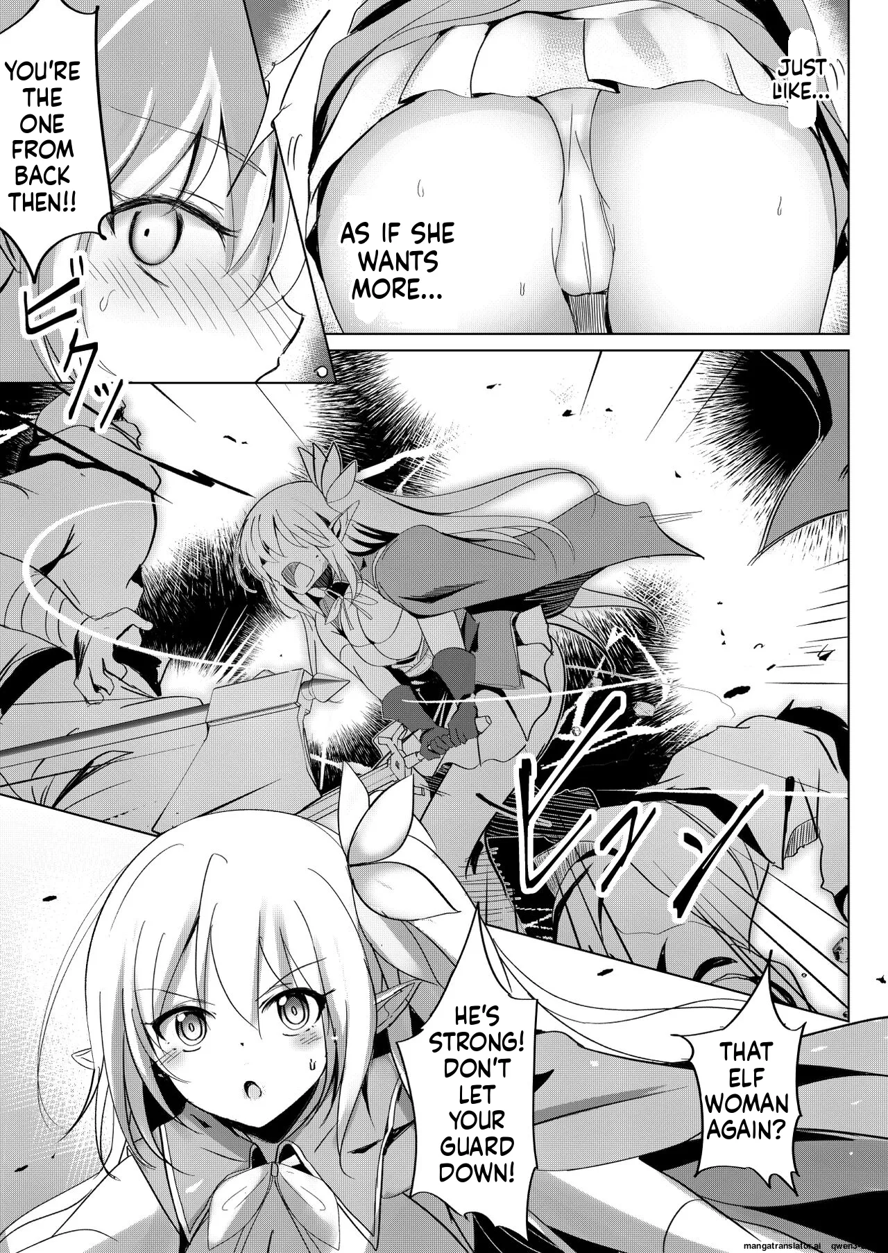 Elf Kishi Ryoujoku Boku ga Hitojichi Kanojo ga Dorei - page 9