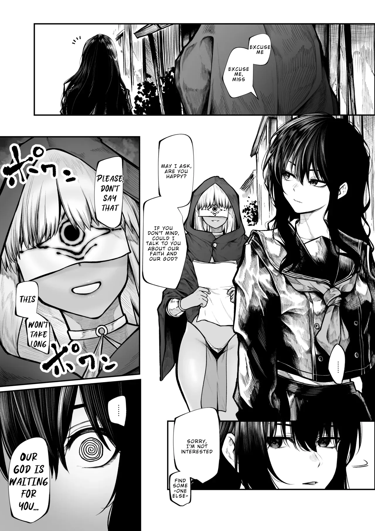 Haraiya Isn't Going to Lose to Some Strange Teachings - page 1