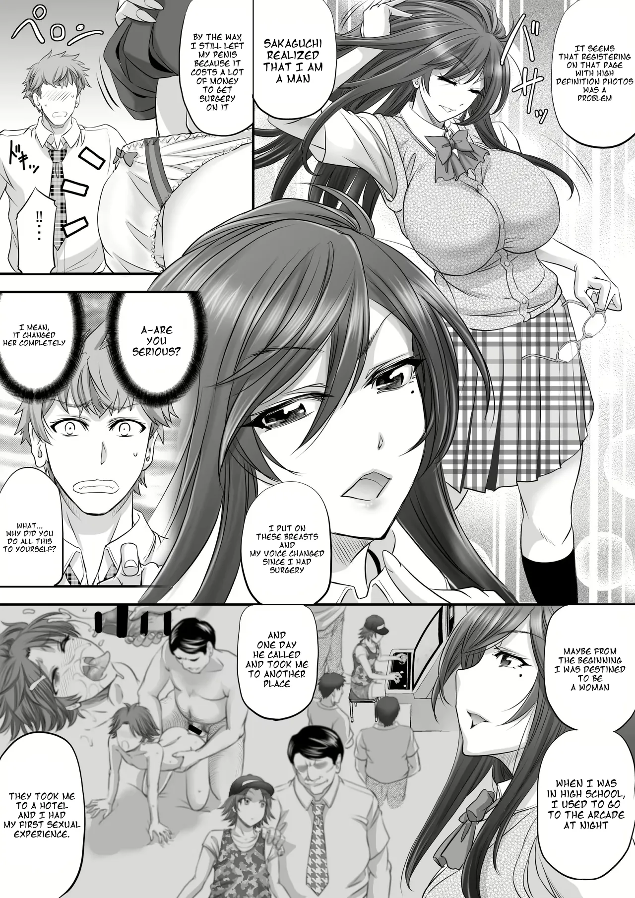 Papakatsu Shemale ga Kanojo ni Naru Made - page 5