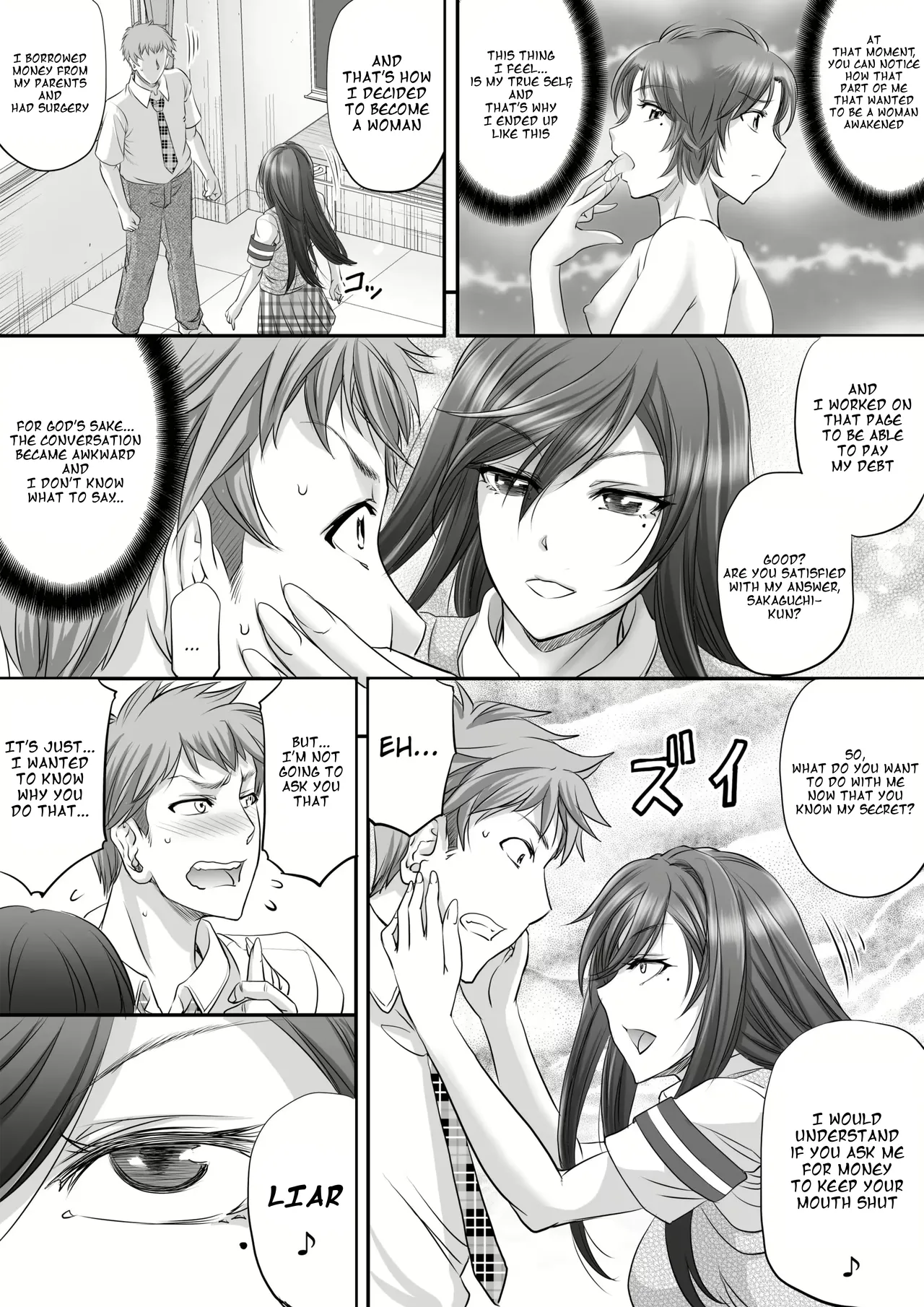 Papakatsu Shemale ga Kanojo ni Naru Made - page 6