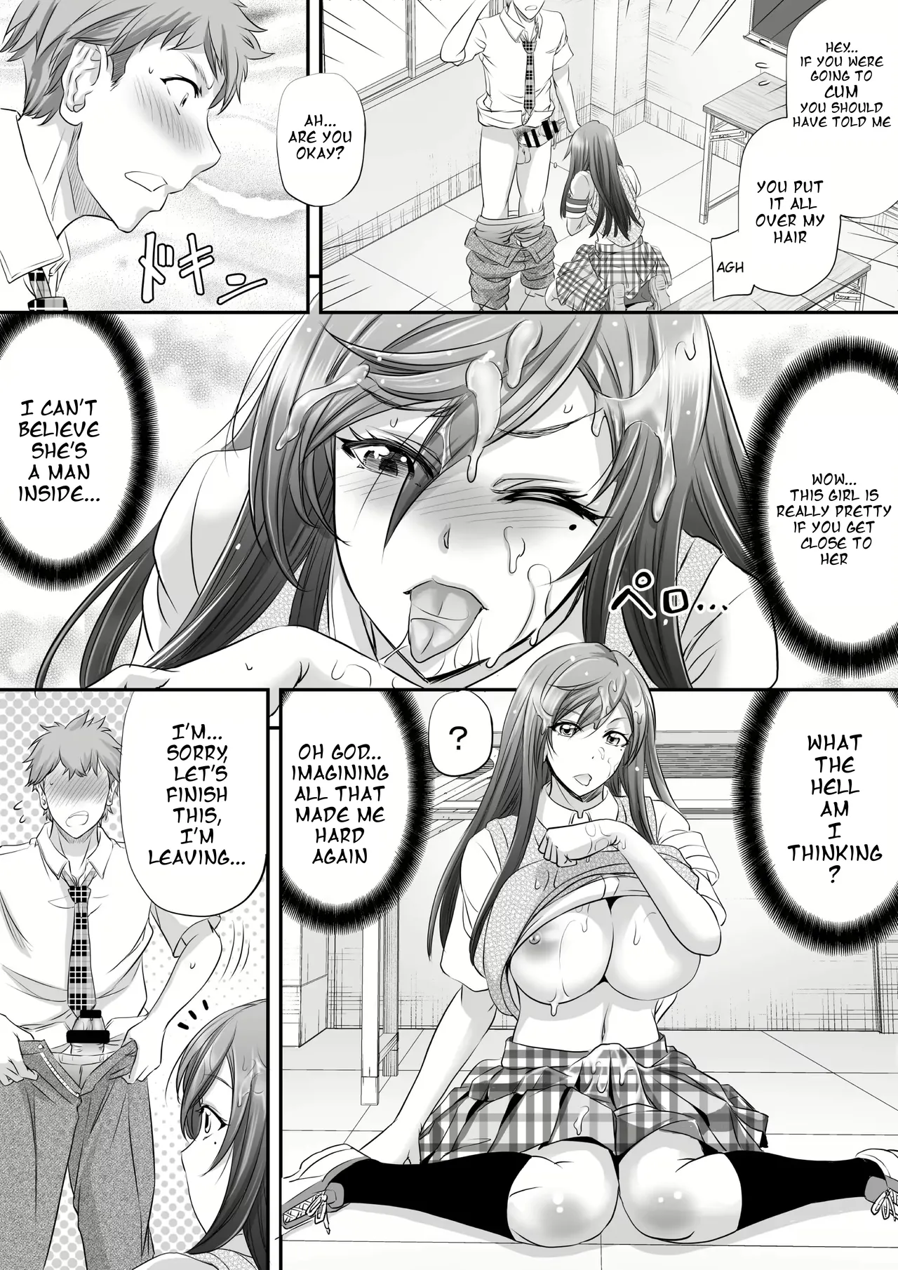 Papakatsu Shemale ga Kanojo ni Naru Made - page 9