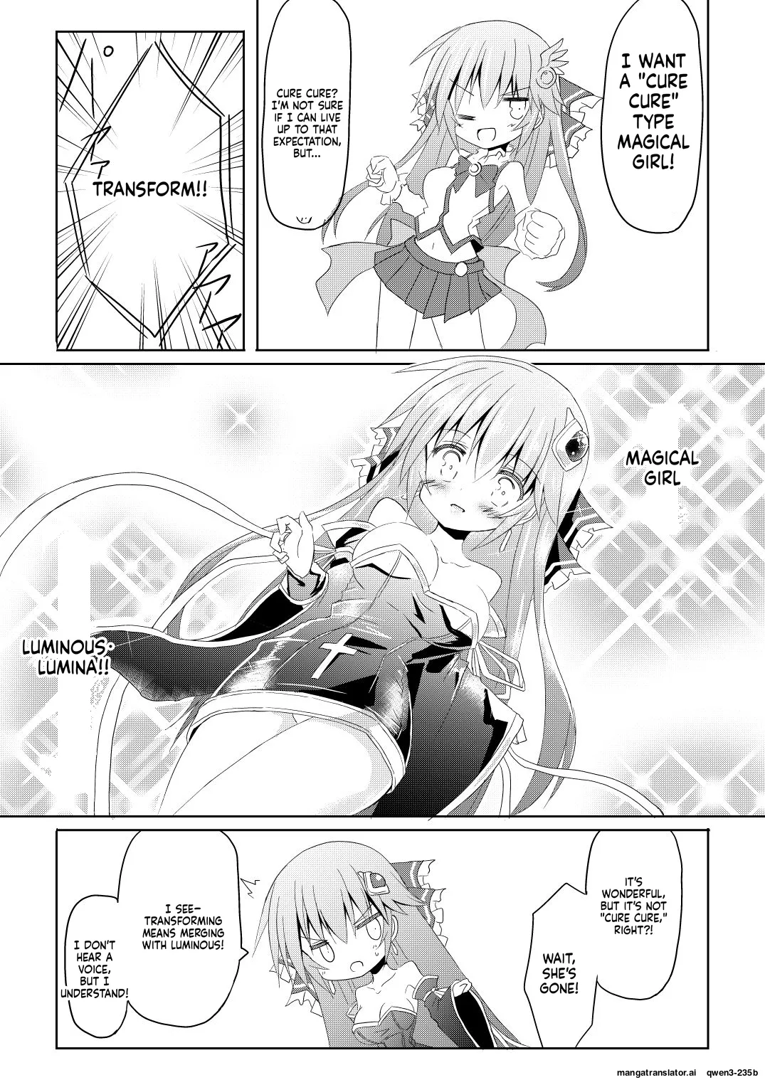 Mahou Shoujo Luminous・Lumina - page 8