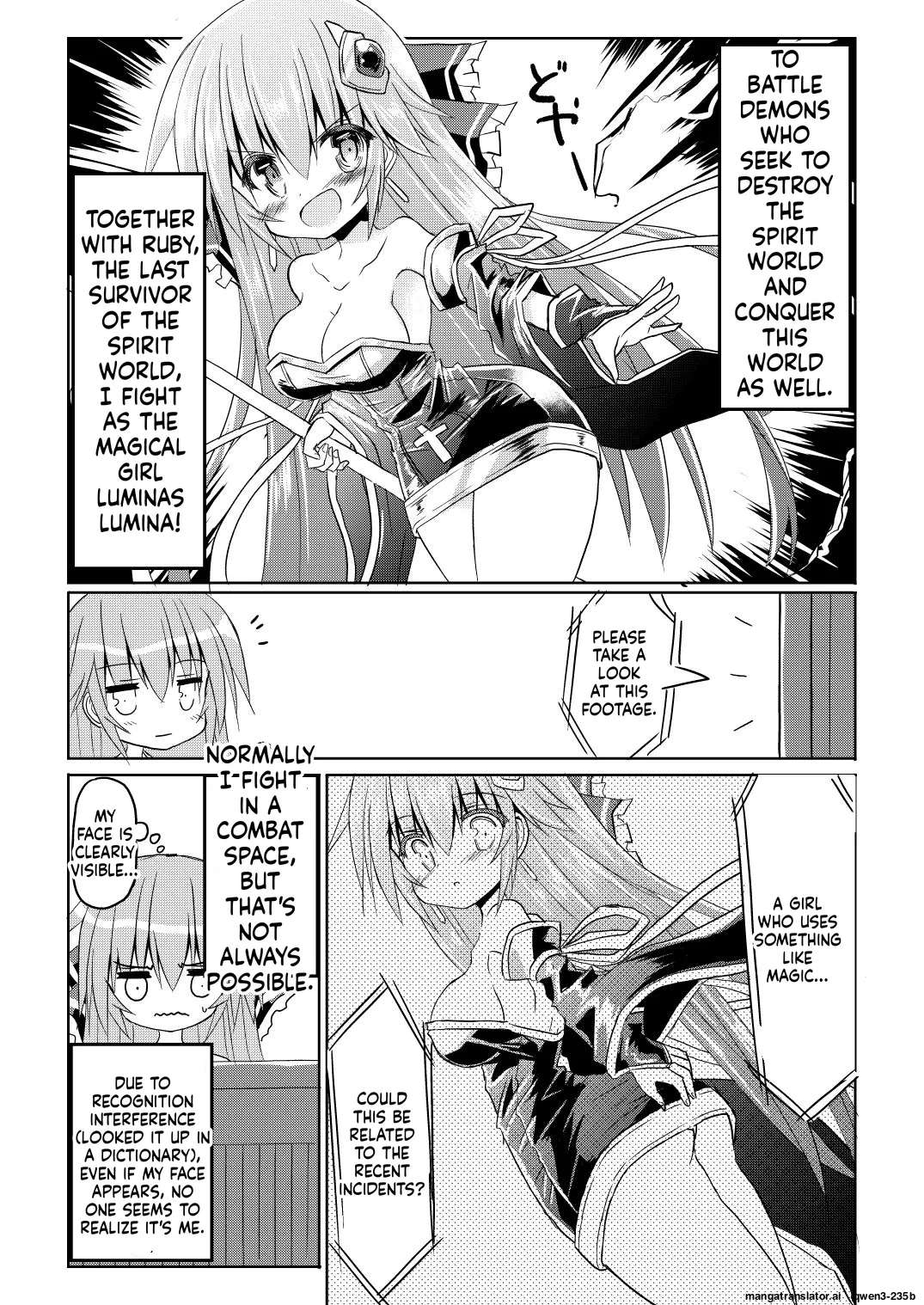 Mahou Shoujo Luminous・Lumina 2 - page 3